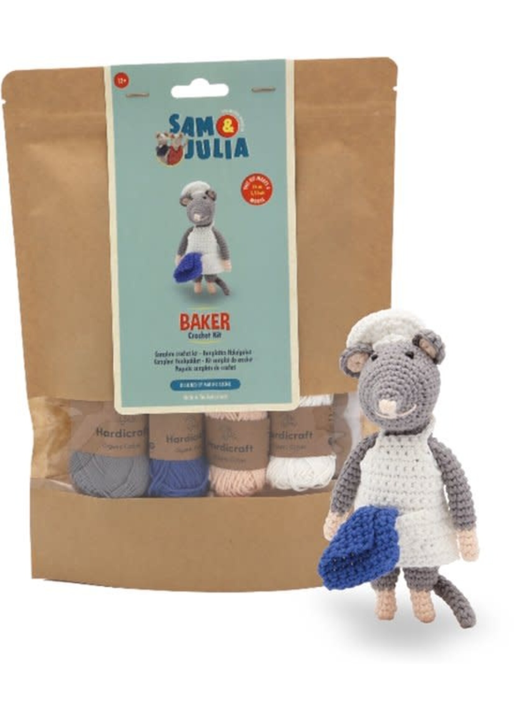 Hardicraft Hardicraft Haakpakket bakker (Sam & Julia)