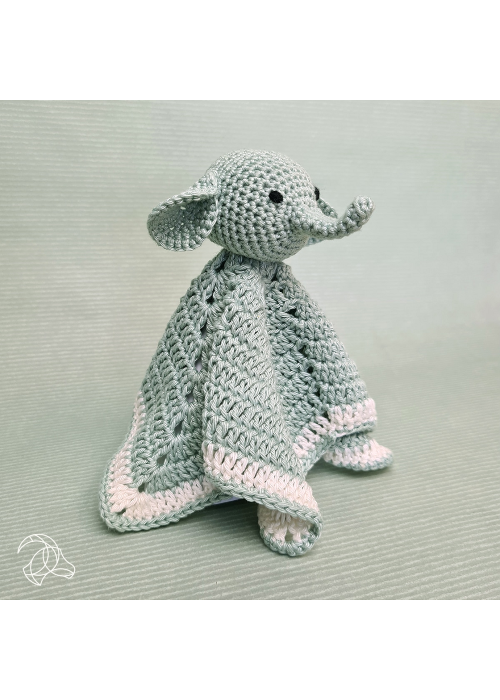 Hardicraft Hardicraft Haakpakket knuffeldoekje Olifant