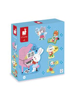 Janod Janod Puzzel – 5 formaten puzzels Muziek