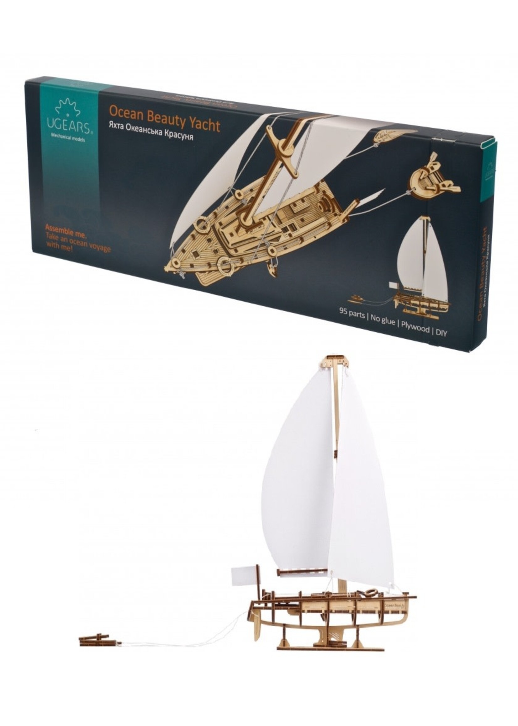 Ugears UGears Oceaan Zeilboot