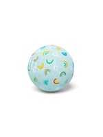 Little L Little L – Rubber bal – Regenboog en wolk – 13 cm