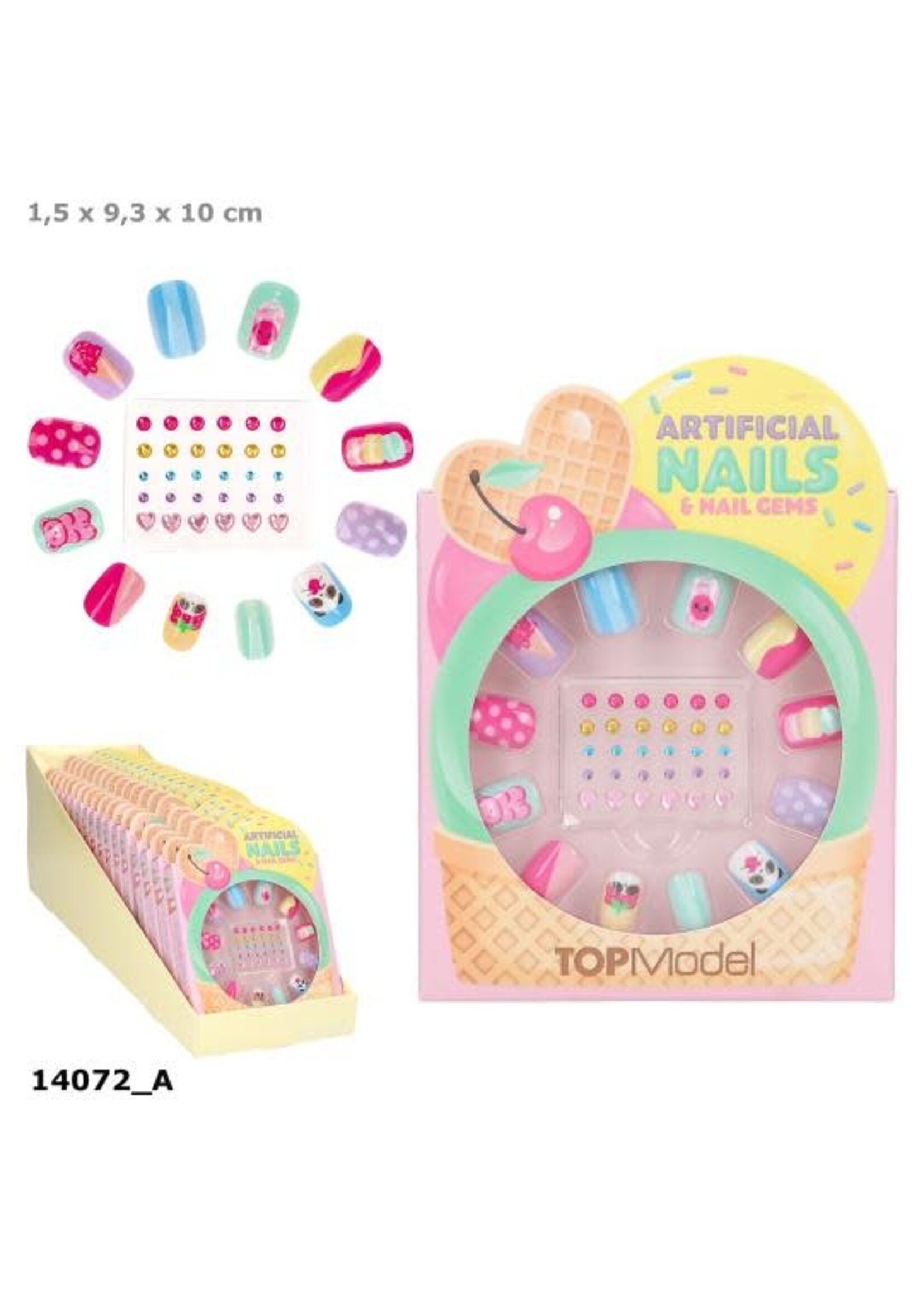 TopModel TOPModel nepnagels en steentjes CANDY GLAM