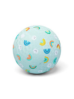 Little L Little L – Rubber bal – Regenboog en wolk – 18 cm