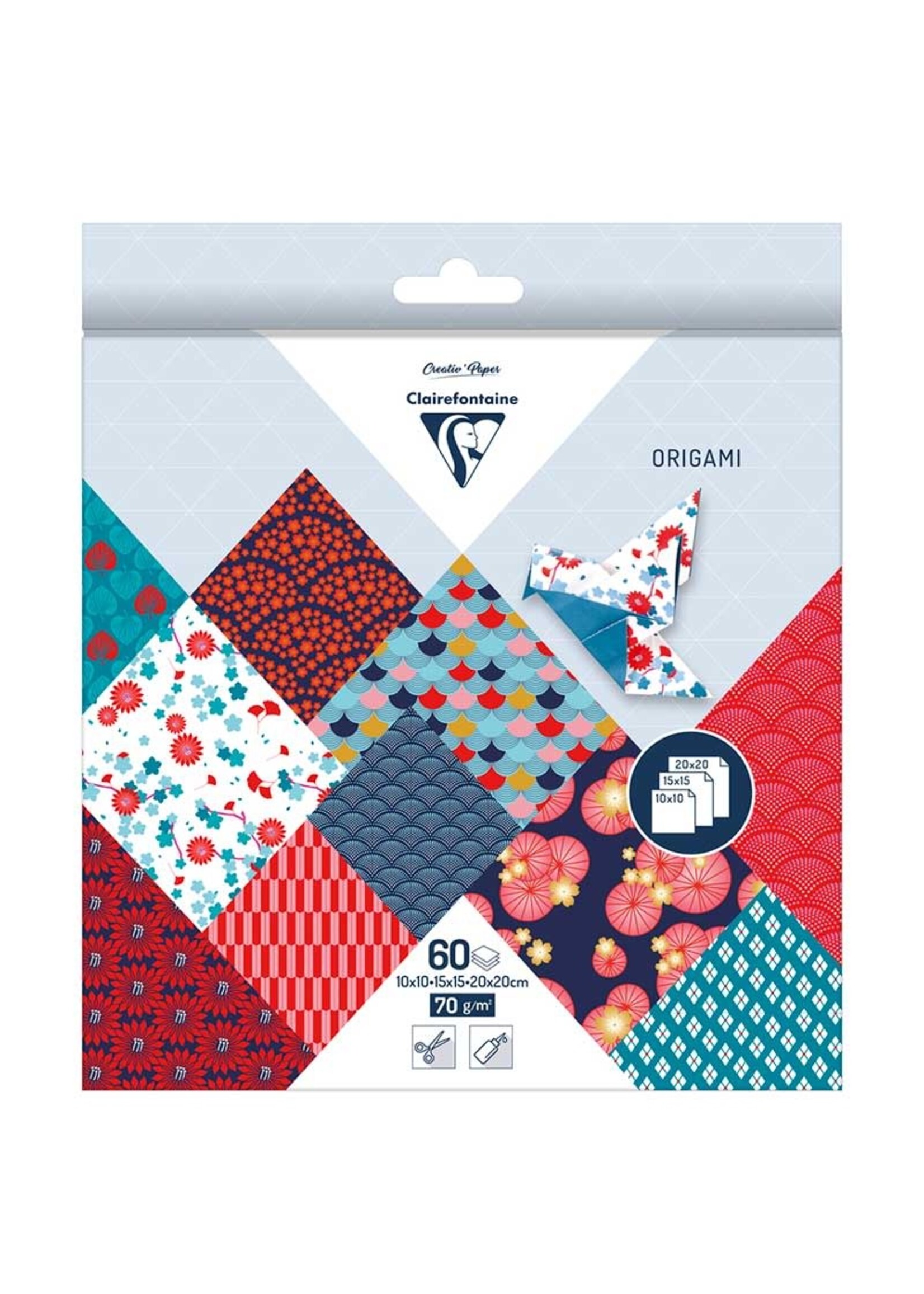 ClaireFontaine ClaireFontaine Origami vellen Hanayo