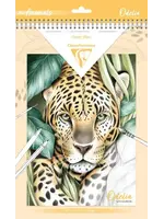 ClaireFontaine ClaireFontaine Odelia Kleurboek A4 250g Dieren