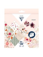 ClaireFontaine ClaireFontaine Origami vellen set Droogbloemen