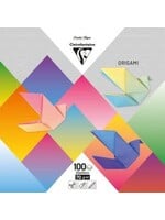 ClaireFontaine ClaireFontaine Origami vellen 20x20 Kleurengradient