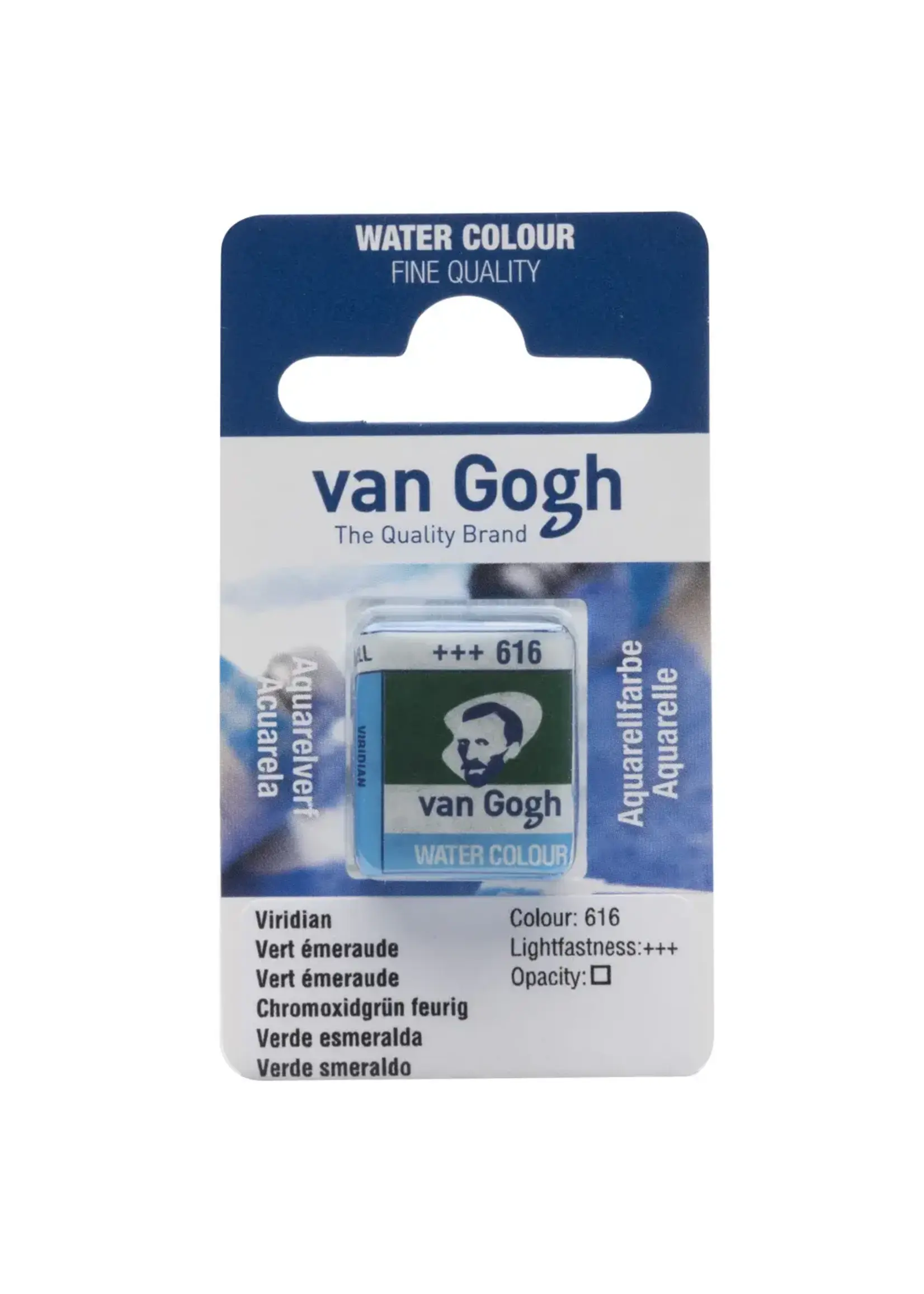 VAN GOGH Van Gogh Aquarelverf Napje 1 piece Vert Émeraude 616