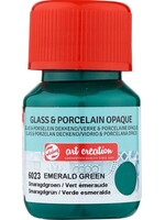 Talens Talens Art Creation Glass & Porcelain Dekkend Fles 30 ml Smaragdgroen 6023