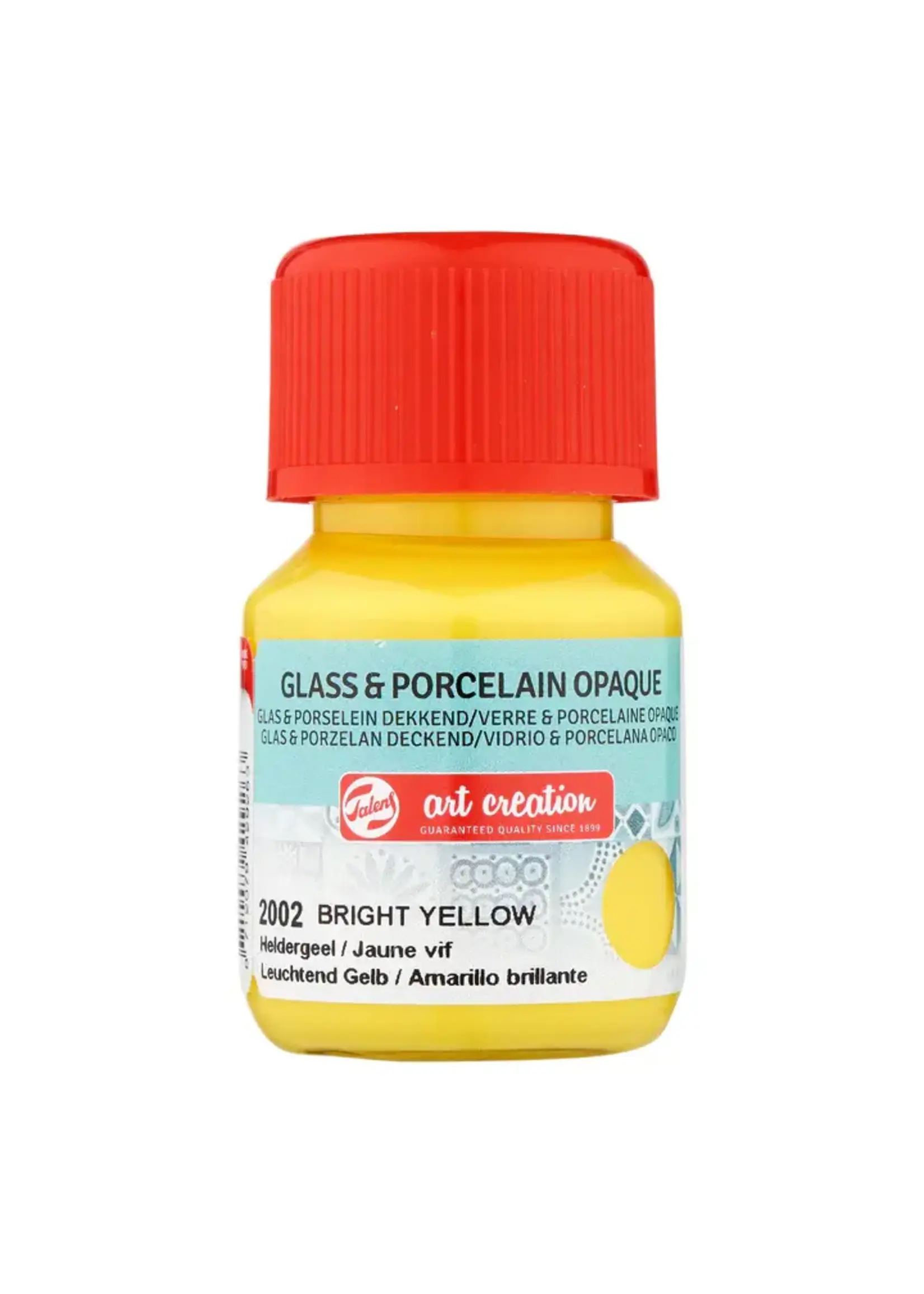 Talens Talens Art Creation Glass & Porcelain Dekkend Fles 30 ml Heldergeel   2002
