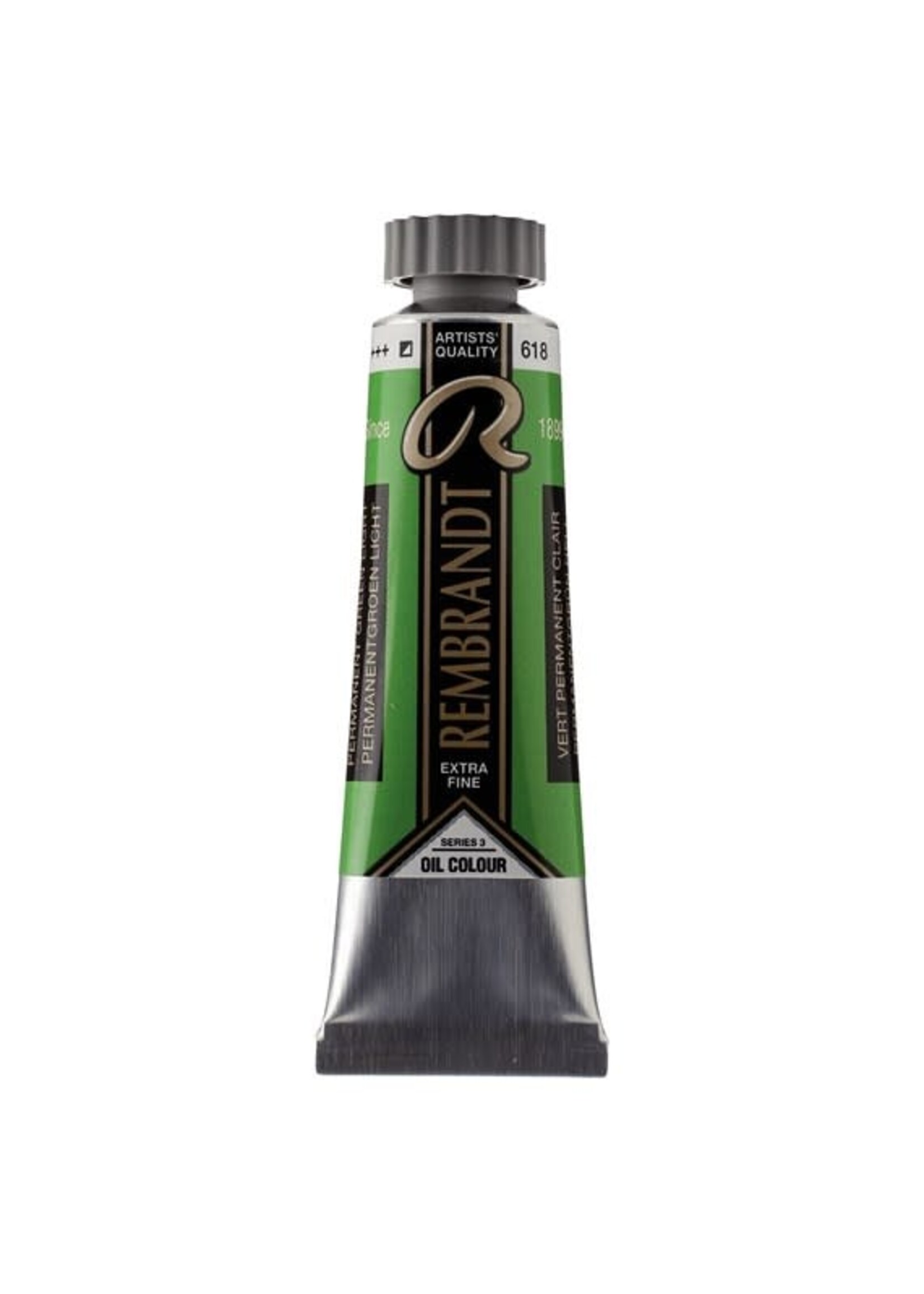 REMBRANDT Rembrandt Olieverf Tube 15 ml Permanentgroen Licht 618