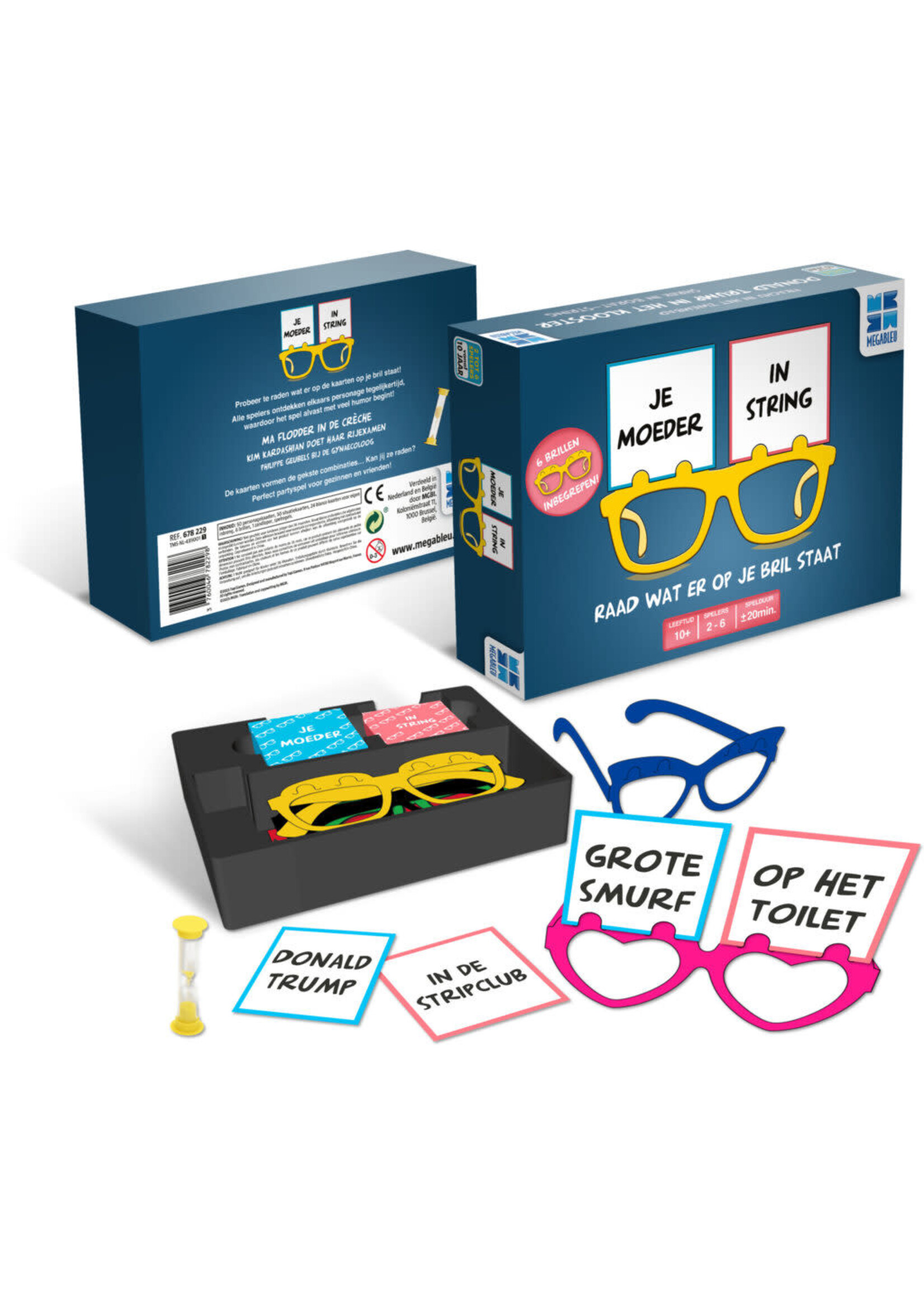 MegaBleu Megableu Je moeder in string