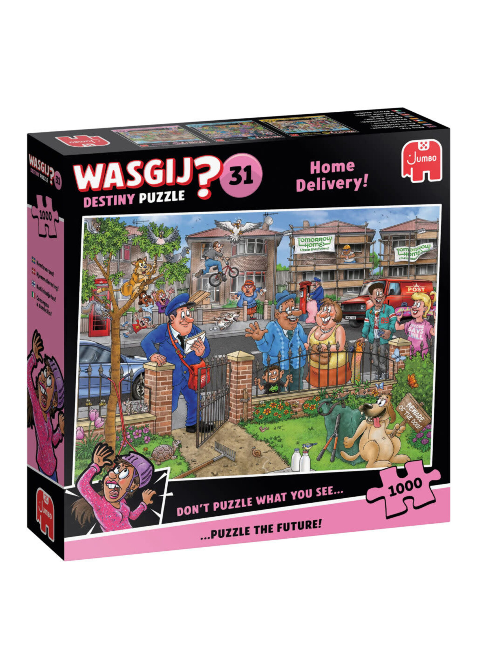 Jumbo Jumbo Wasgij Destiny 31 - Home Delivery (1000 stukjes)