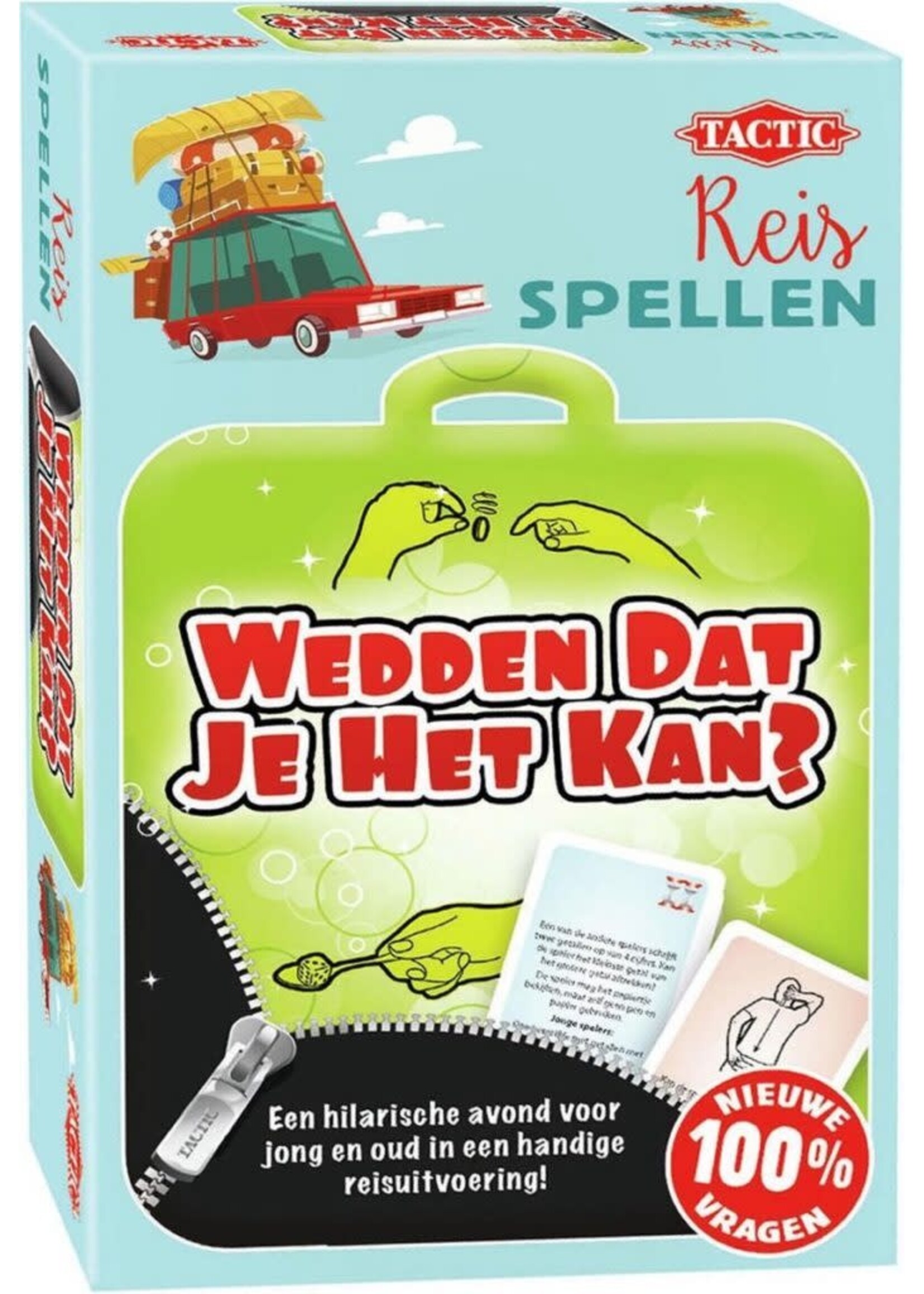 Tactic Selecta TacTic Wedden dat je het kan? reisspel