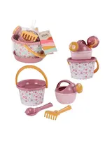 Little Dutch Little Dutch Pink Flower Strandset 9,5cm 5 dlg