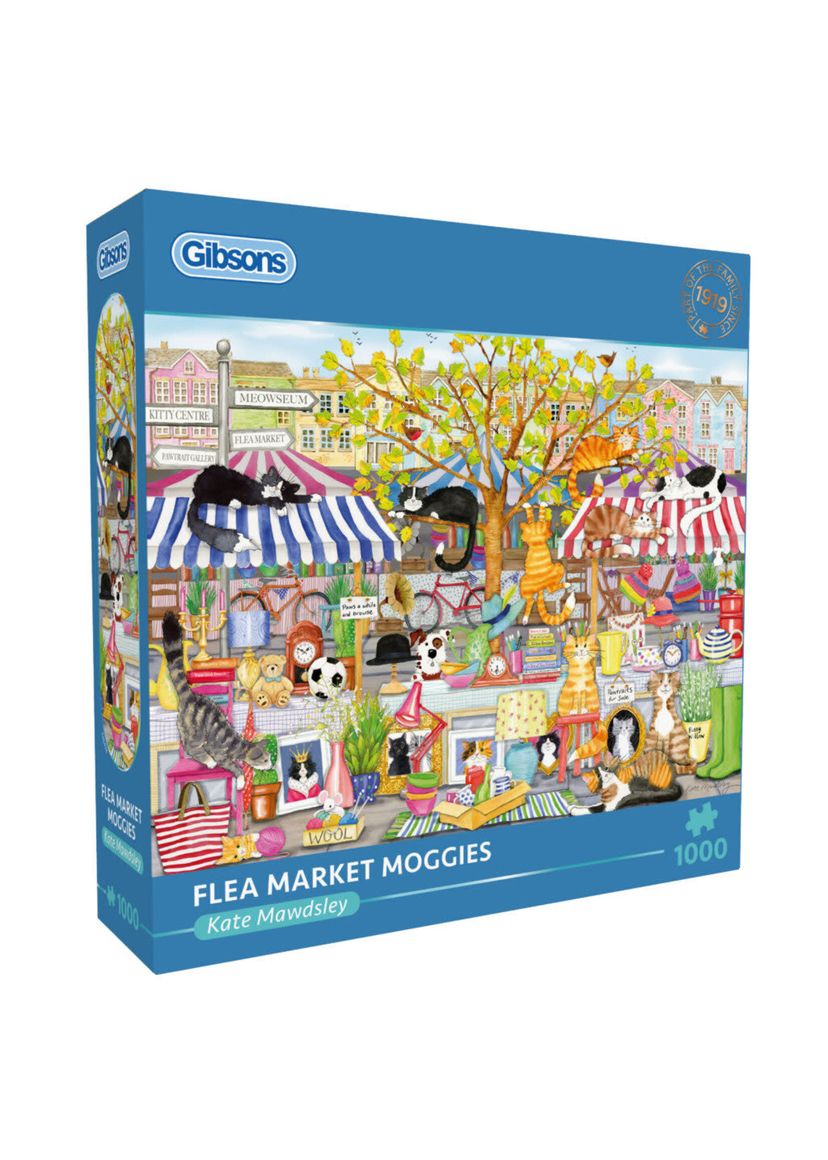 Gibsons Gibsons Flea Market Moggies (1000)