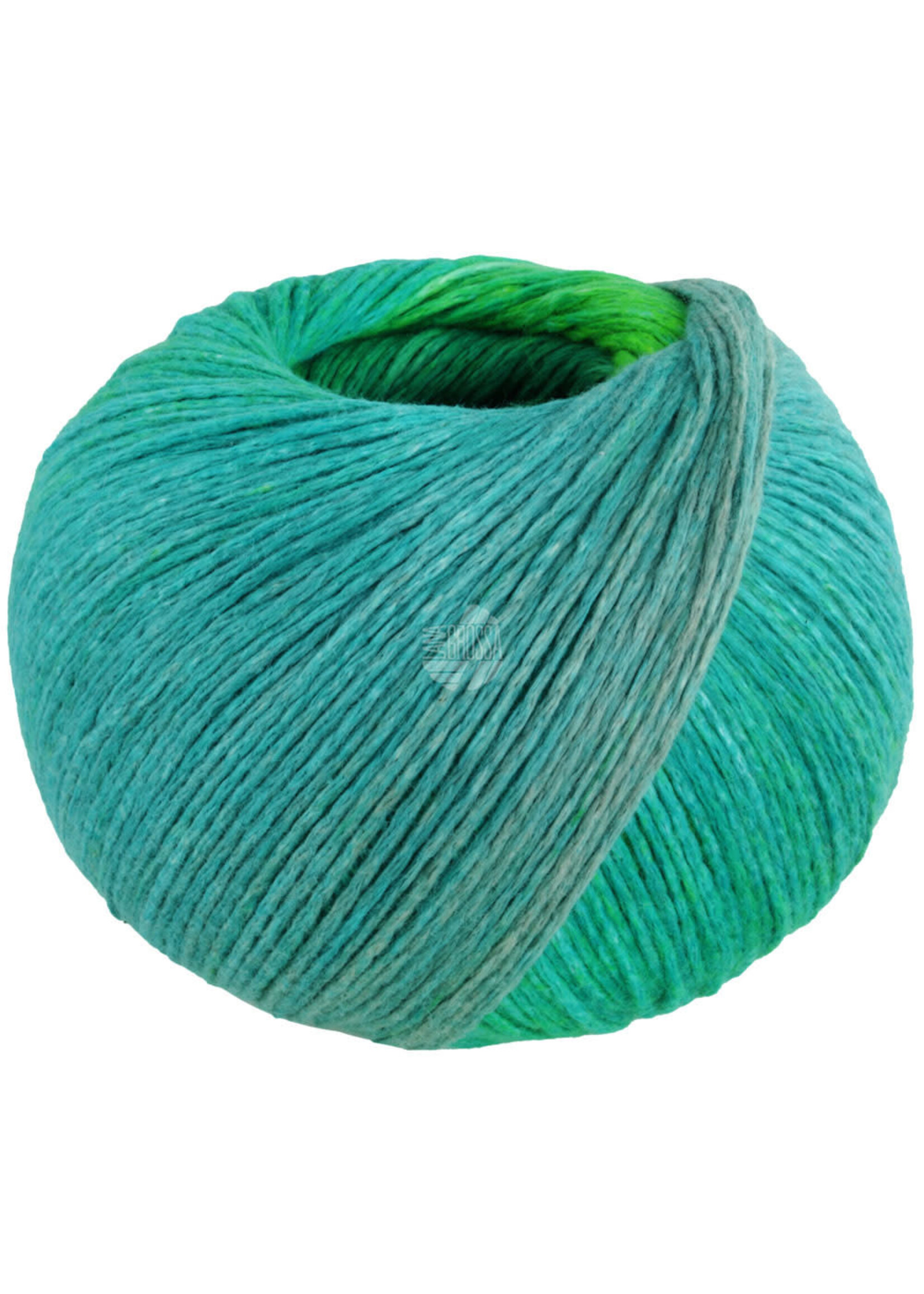 Lana Grossa Lana Grossa Cotonella kleur 009 (groen melange)