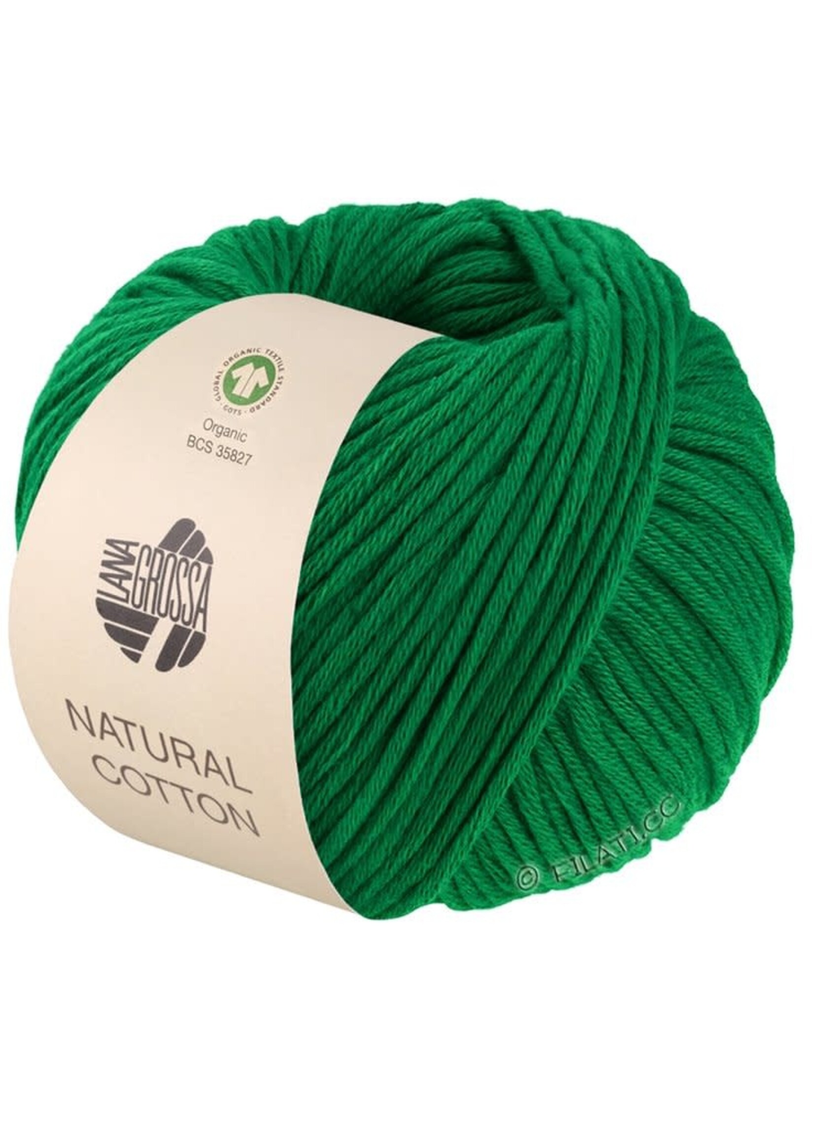 Lana Grossa Lana Grossa natural cotton 26 dennengroen 50g