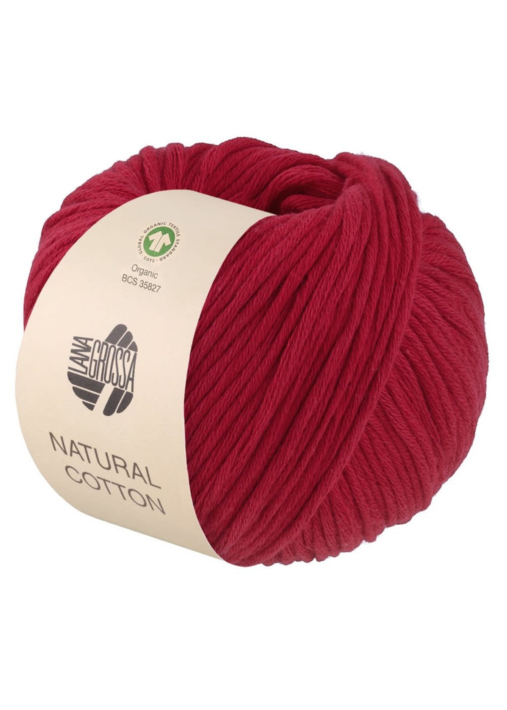 Lana Grossa Lana Grossa Natural Cotton 24 Rood 50 gram