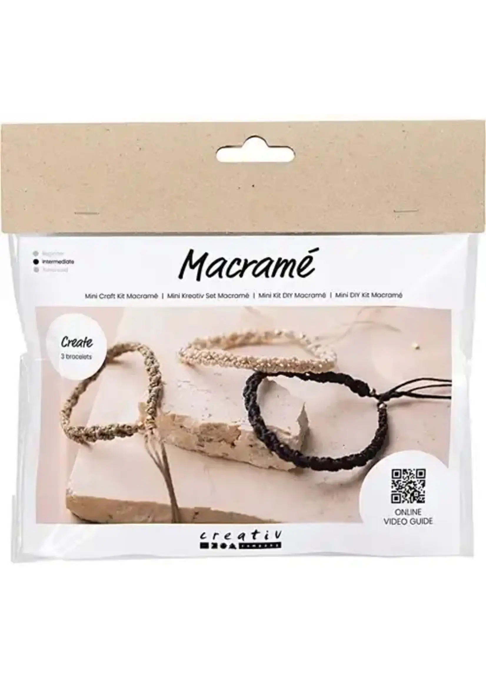CChobby CC Mini Hobbyset 3 Macramé Armbanden