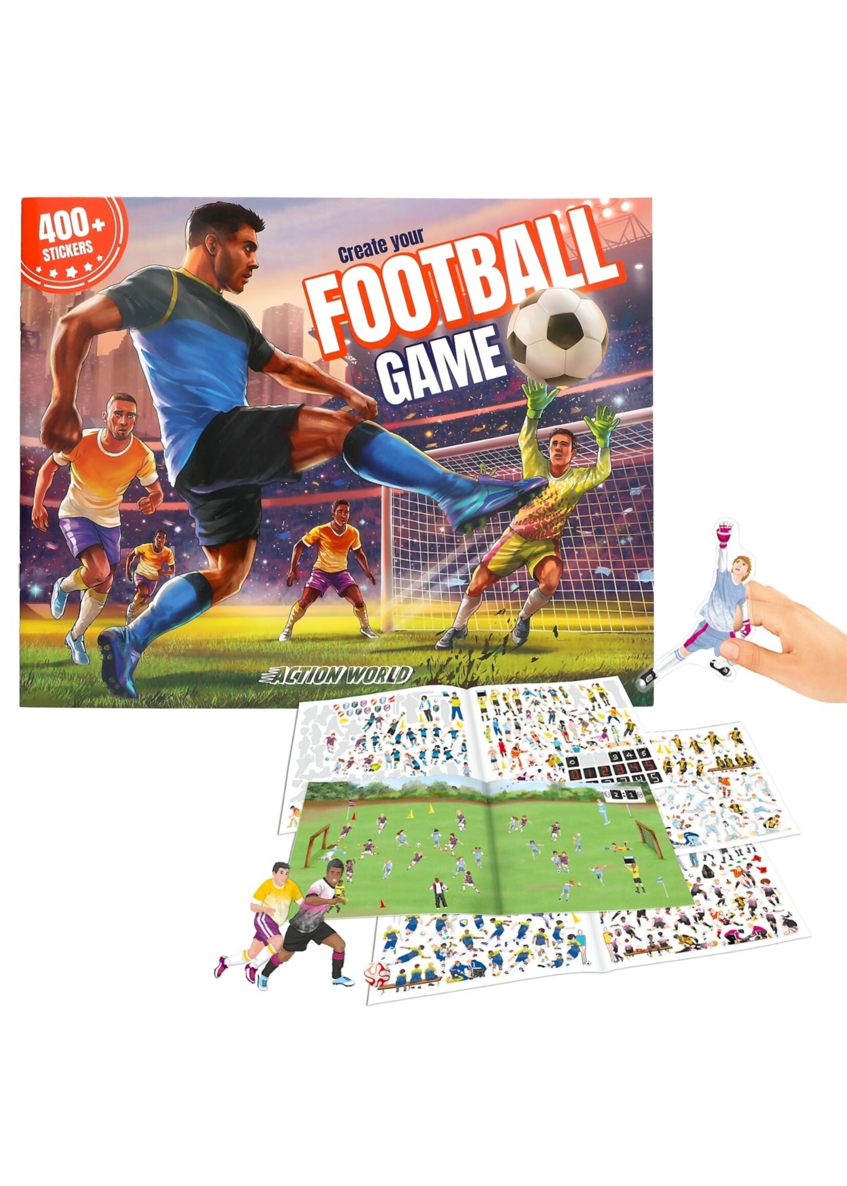 Action World Create Your Football Game (400+ stickers)