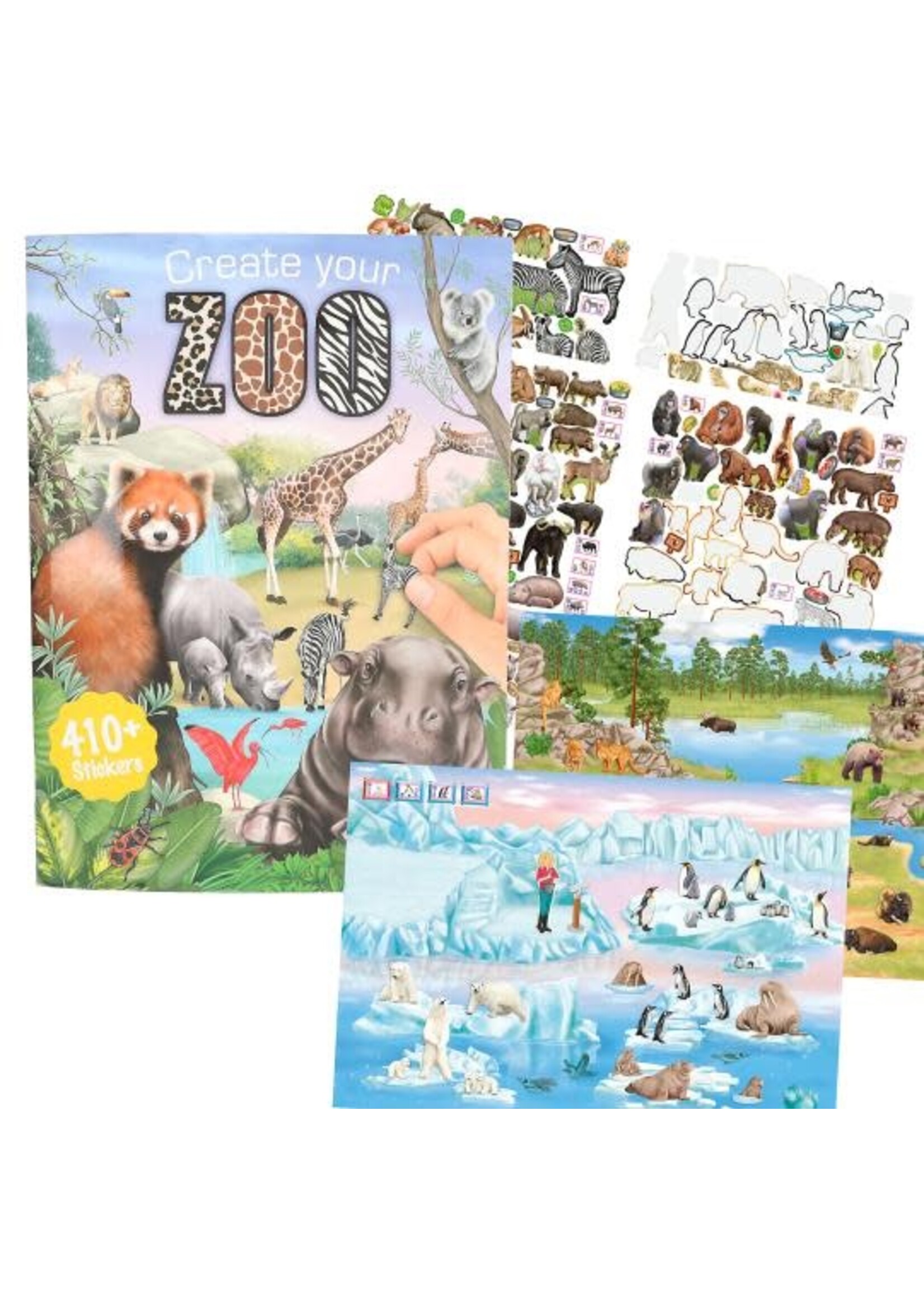 Depesche Create your ZOO stickerboek