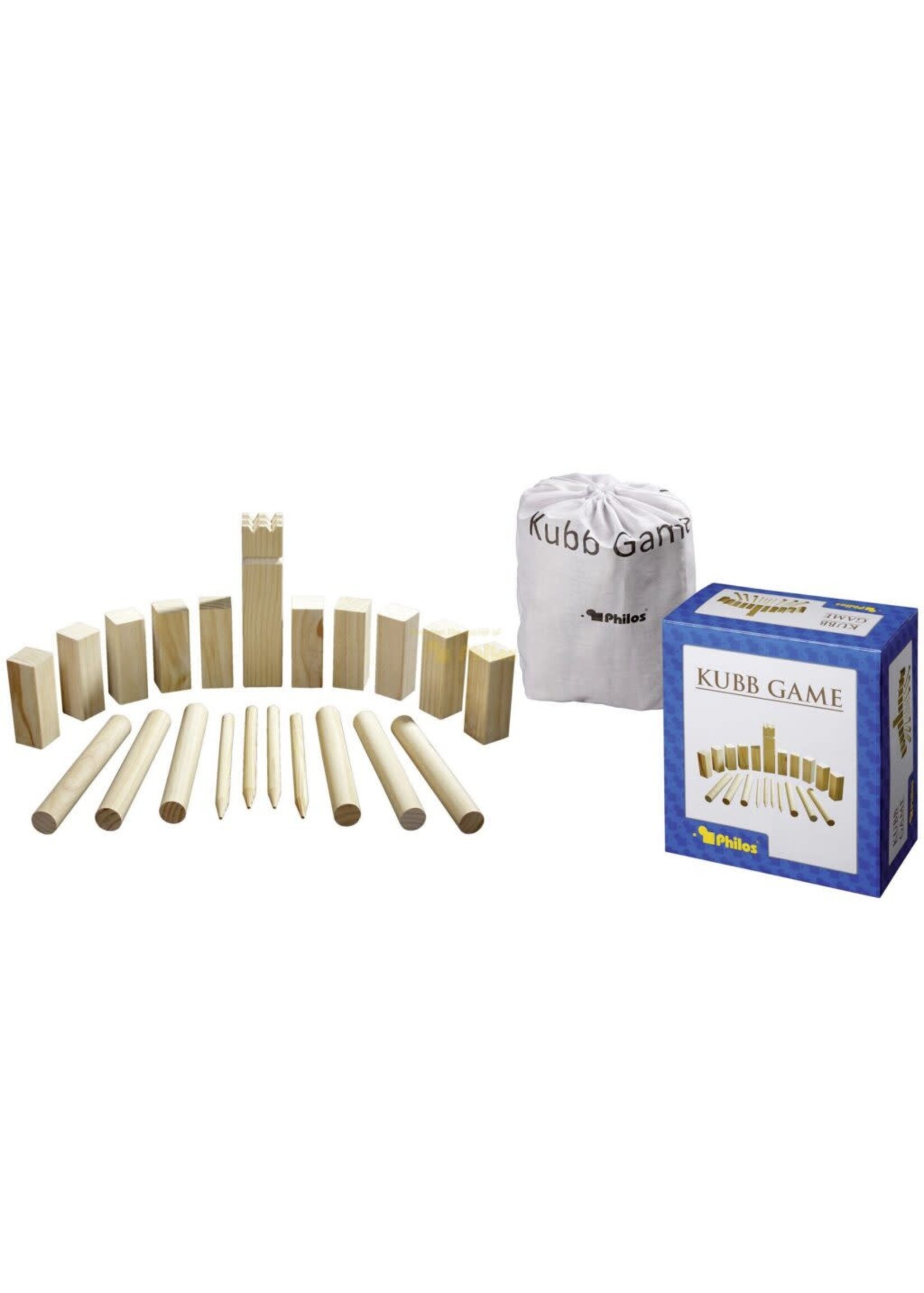 Philos Kubb werpspel groot