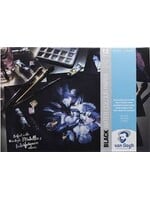 VAN GOGH Van Gogh Zwart blok met aquarelverfpapier 12 vellen 360 g formaat 42 x 29,7 cm (A3)