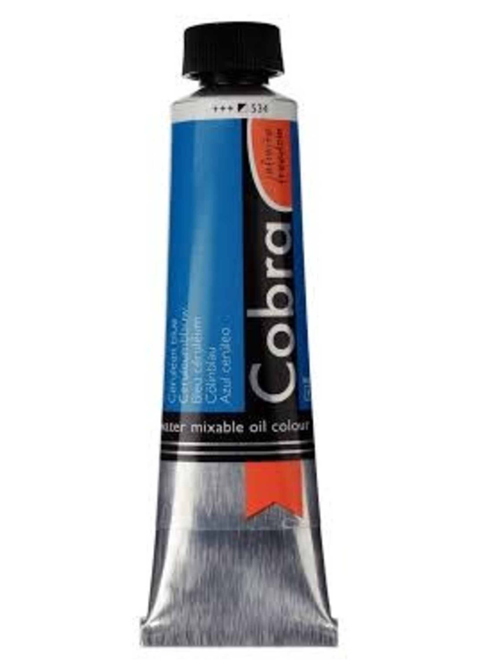 COBRA Cobra Artist Water Vermengbare Olieverf Tube 40 ml Ceruleumblauw 534