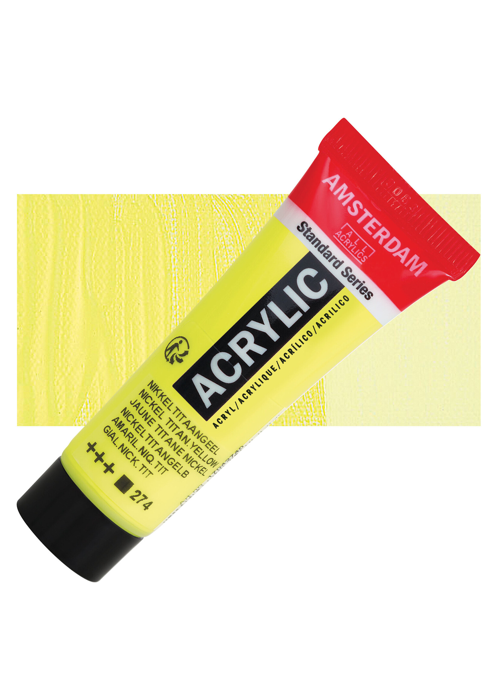 Talens Amsterdam Amsterdam Standard Series Acrylverf Tube 20 ml Nikkeltitaangeel 274