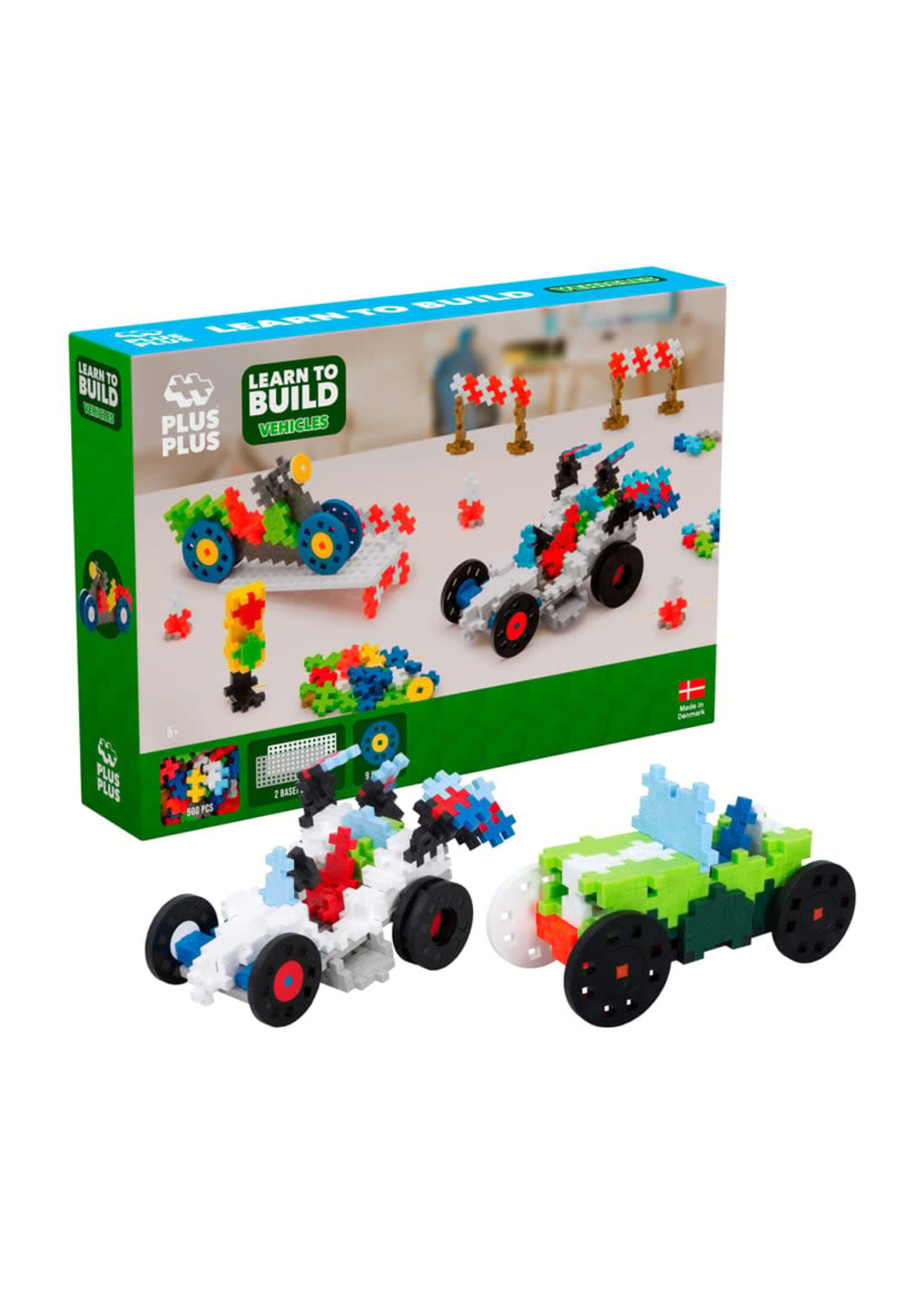 Plus-Plus Plus-Plus Learn to Build voertuigen : 500 stuks (7011)