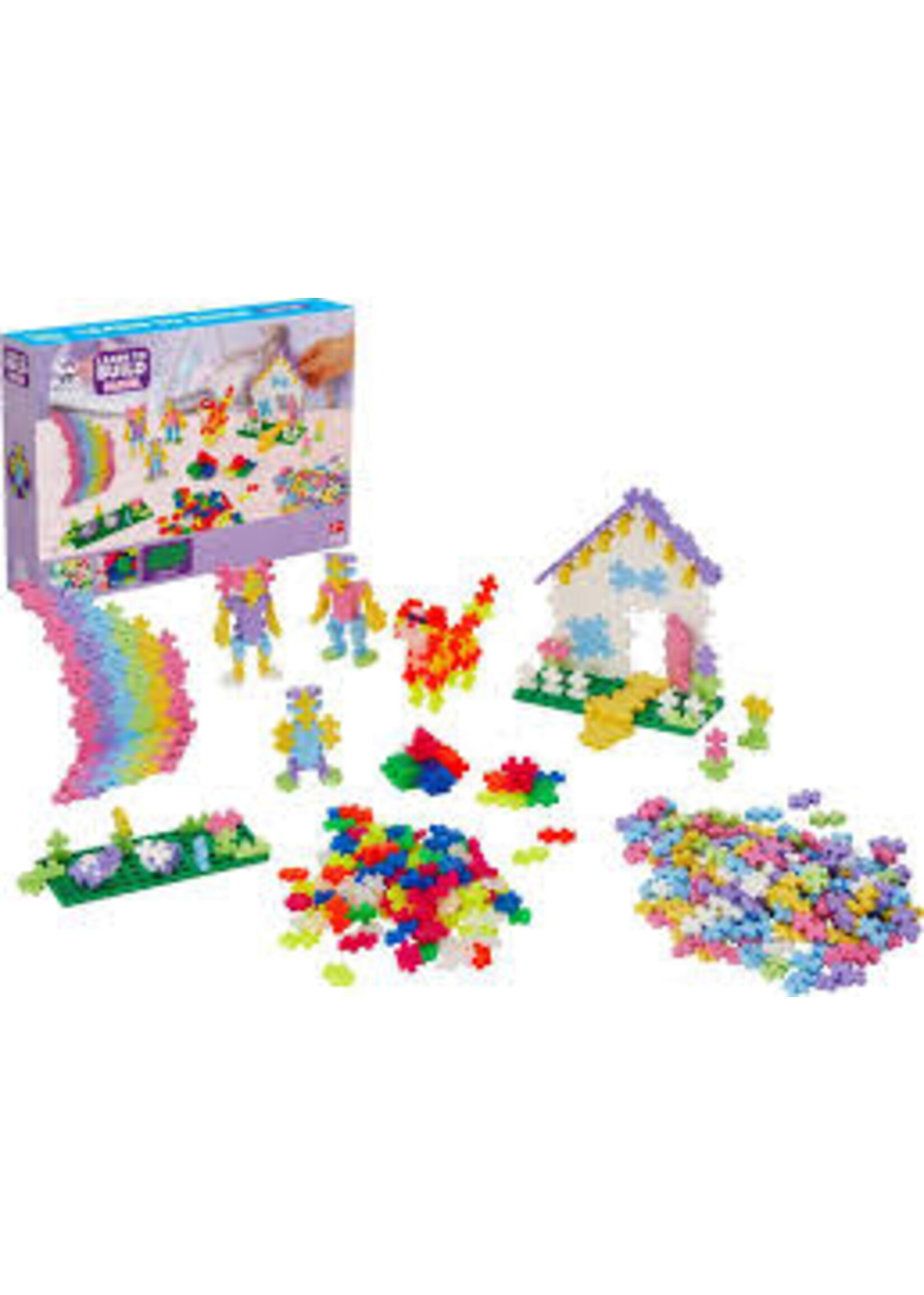 Plus-Plus Plus-Plus Learn to Build Pastel: 600 stuks (5007)