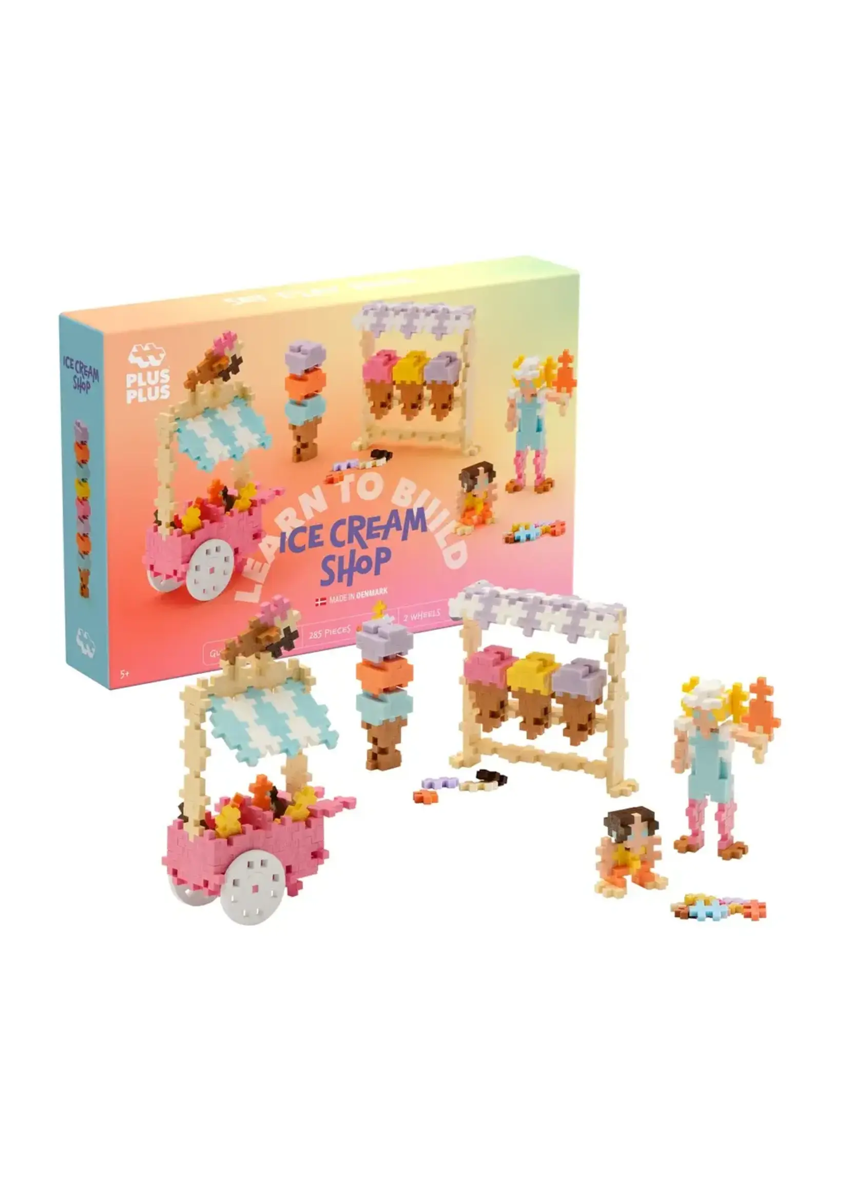 Plus-Plus Plus-Plus Learn To Build Ice Cream Shop: 285 pcs (4351)
