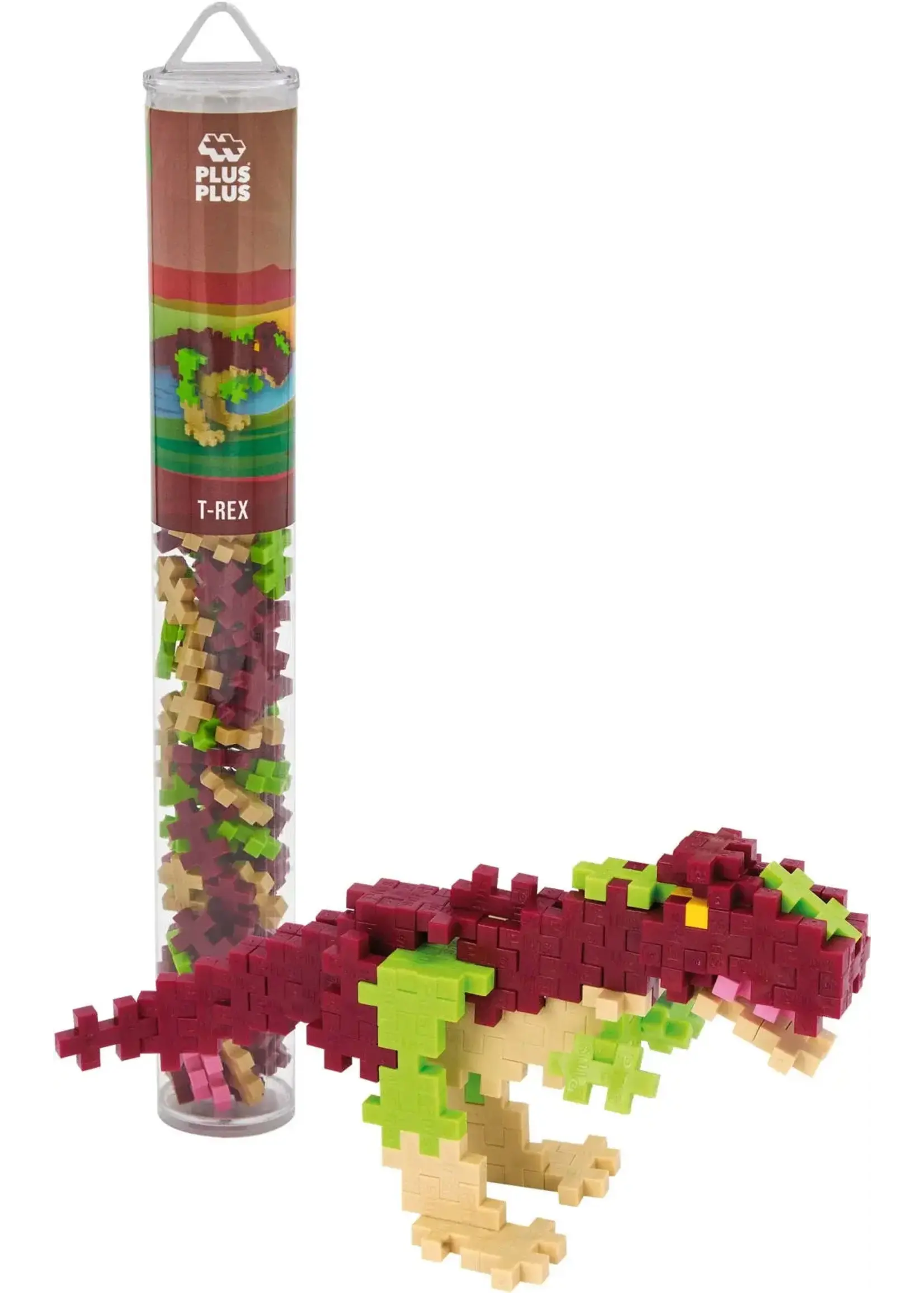 Plus-Plus Plus-Plus Tube T-Rex : 100 stuks (4200)