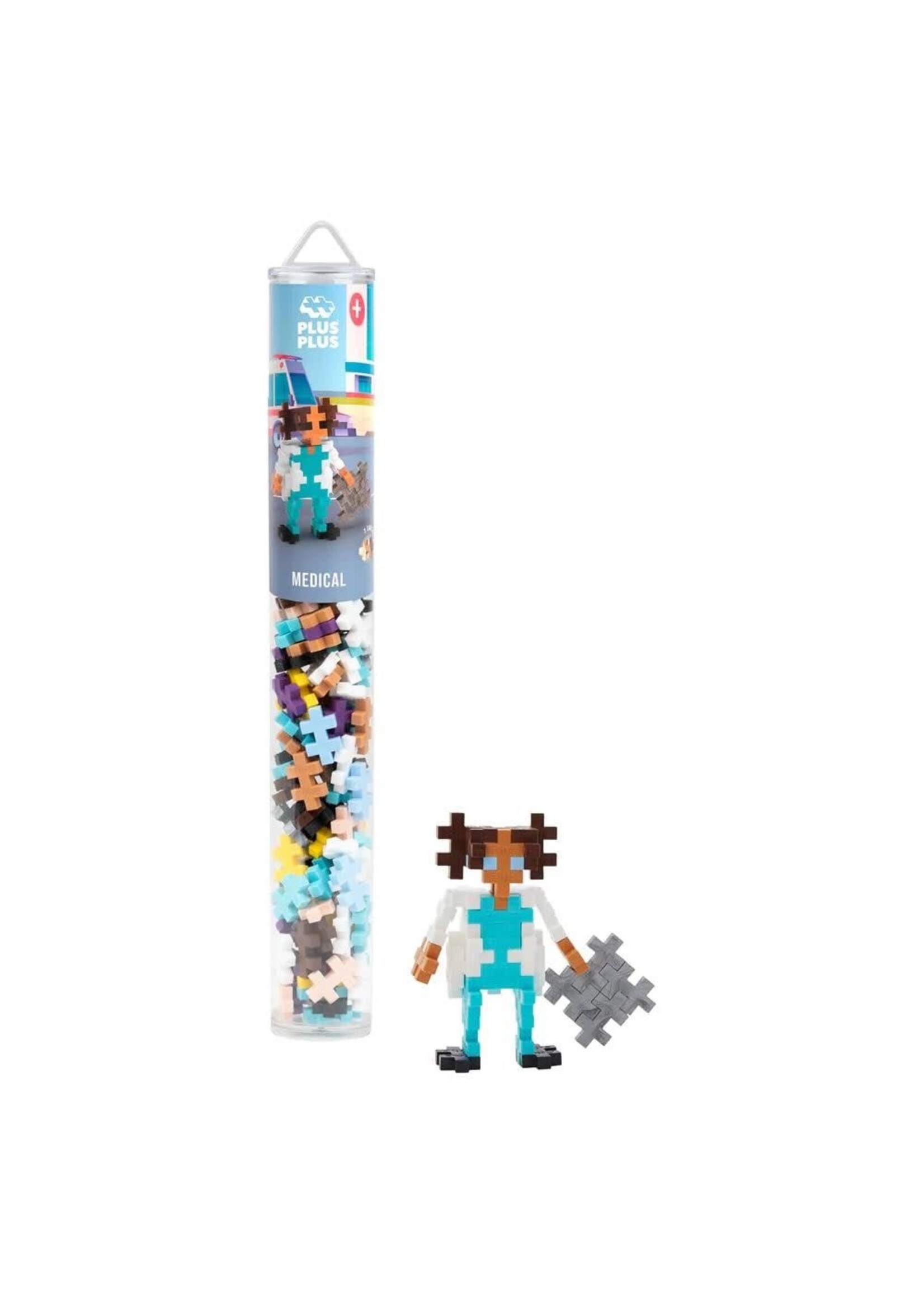 Plus-Plus Plus-Plus Tube ziekenhuis : 100 stuks (4295)