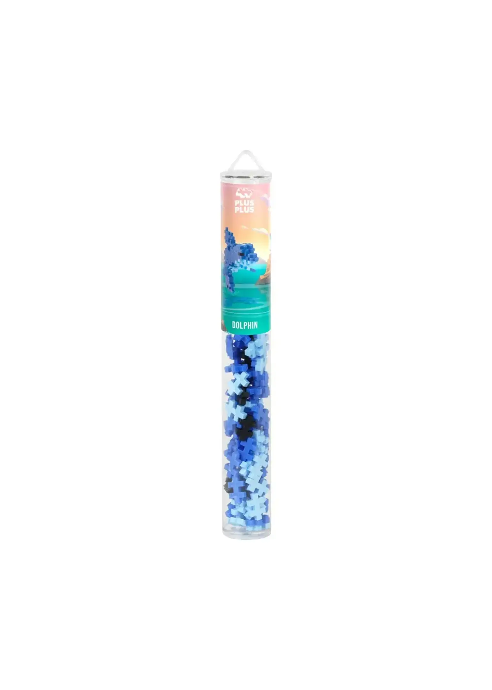 Plus-Plus Plus-Plus Dolfijn: 100 stuks Tube (4325)