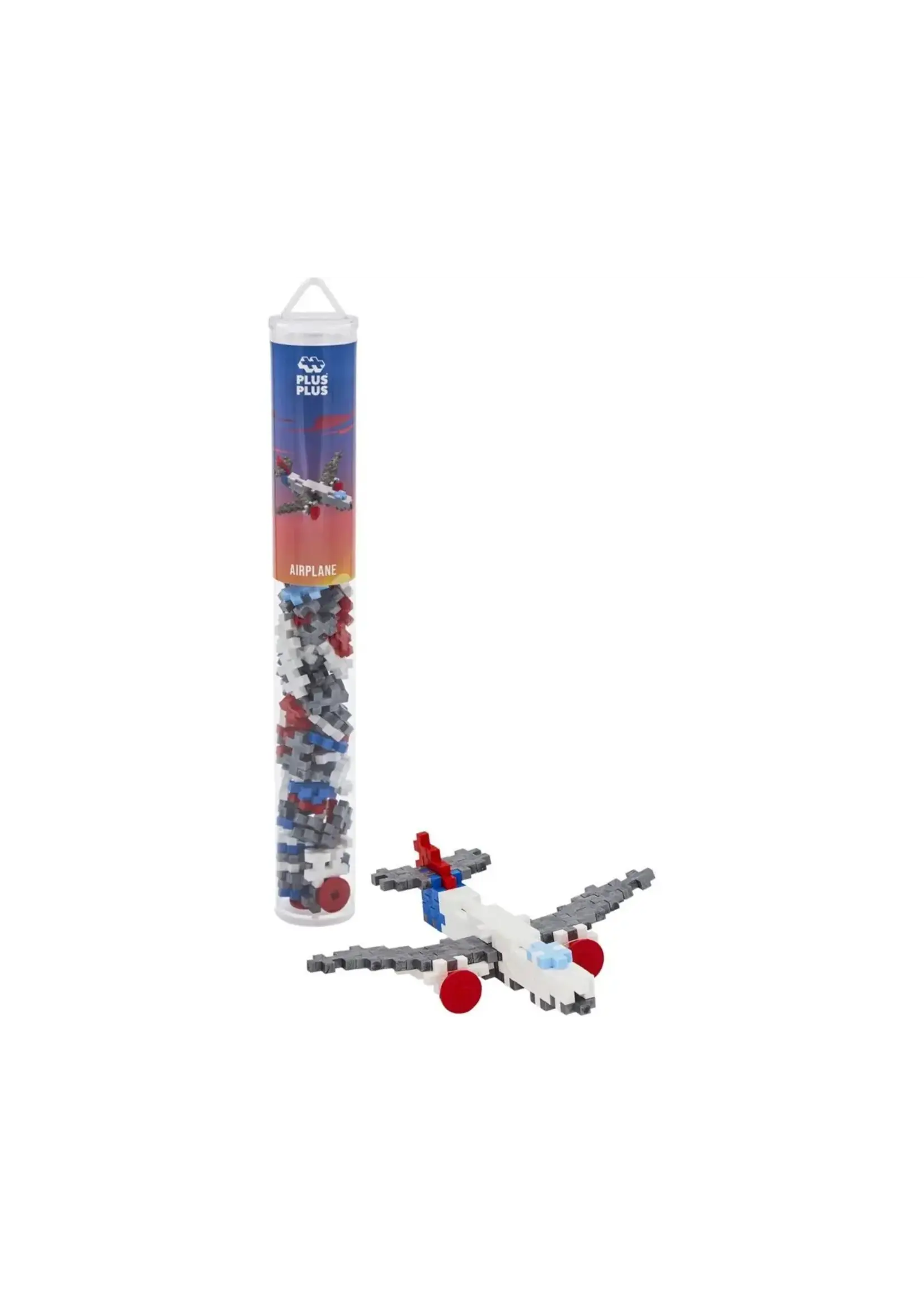 Plus-Plus Plus-Plus Tube vliegtuig : 100 stuks (4284)