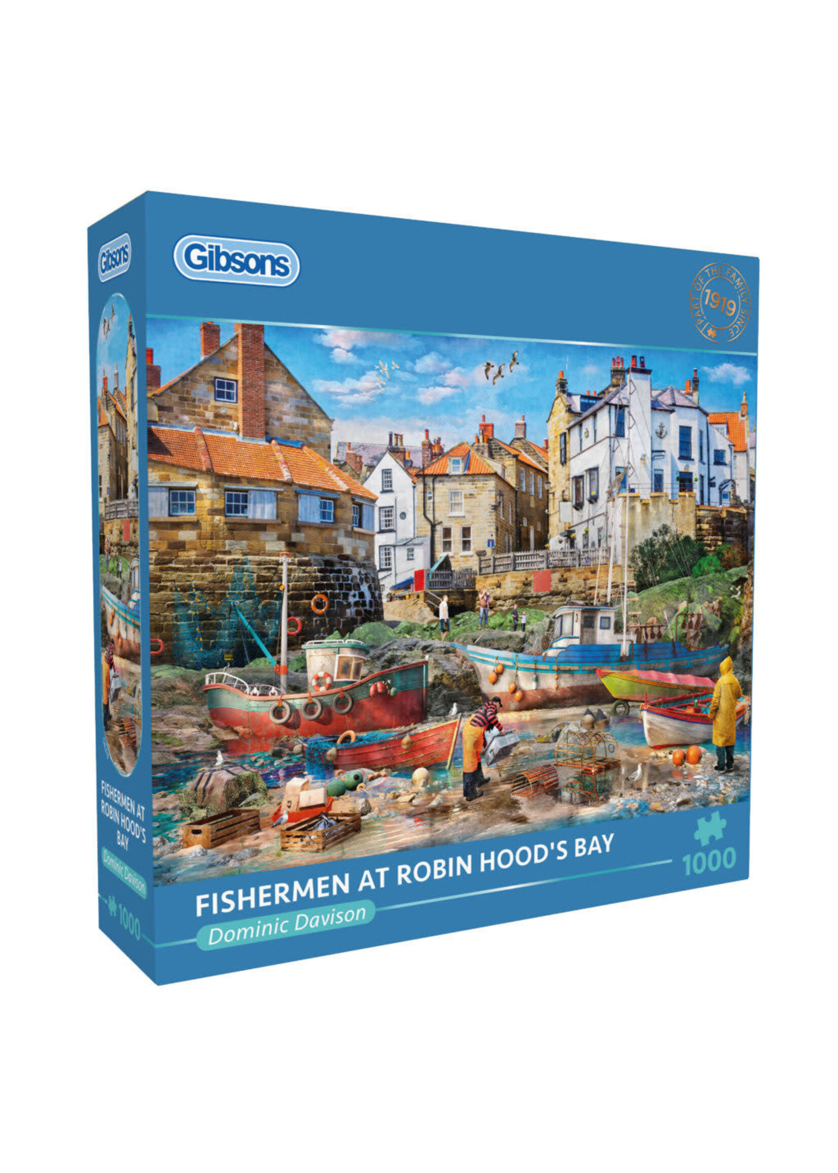 Gibsons Gibson Fishermen at Robin Hood’s Bay (1000 stukjes)