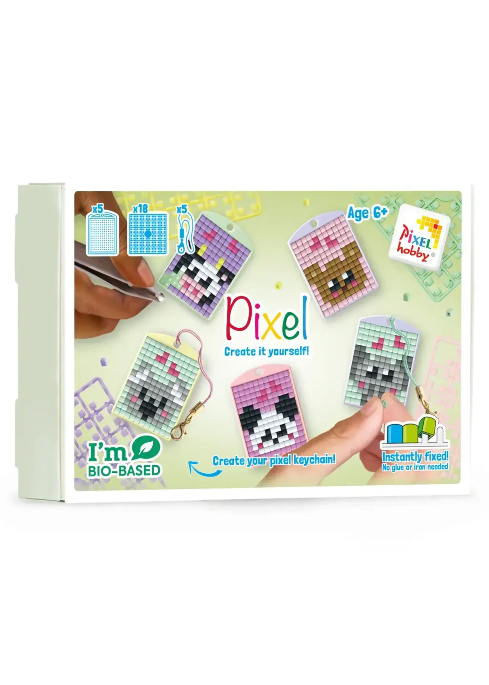 Pixel Pixelhobby Medaillon Thema Box - Kawaii Wilde dieren
