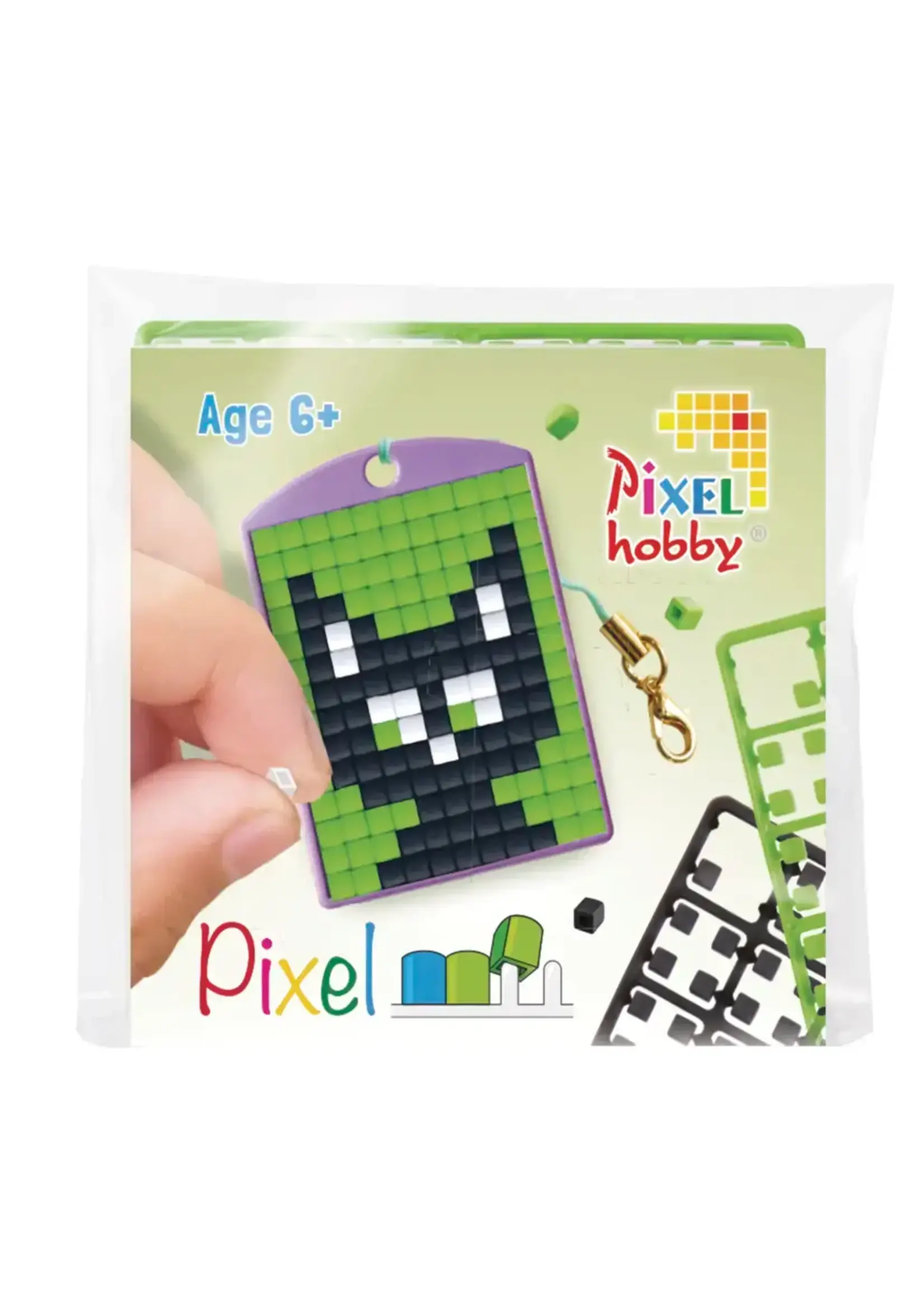 Pixel Pixelhobby Medaillion startset - Zwarte kat