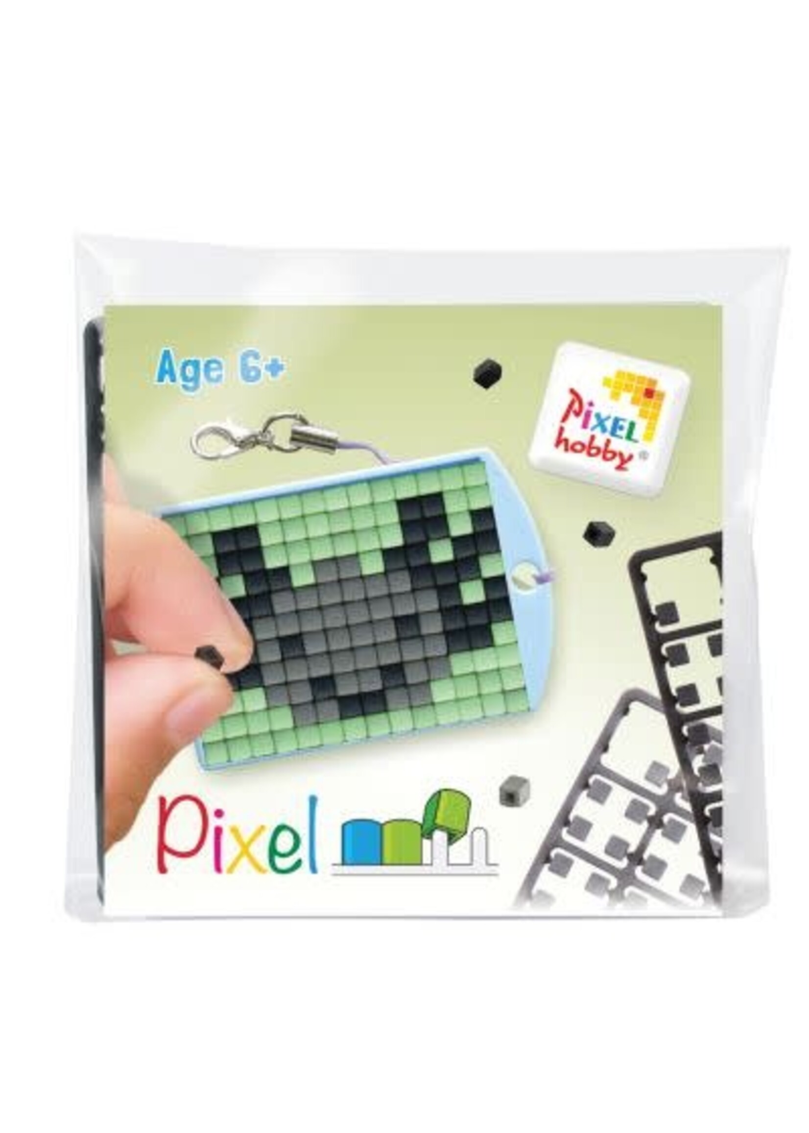 Pixel Pixelhobby Medaillion startset - Axoloti grijs