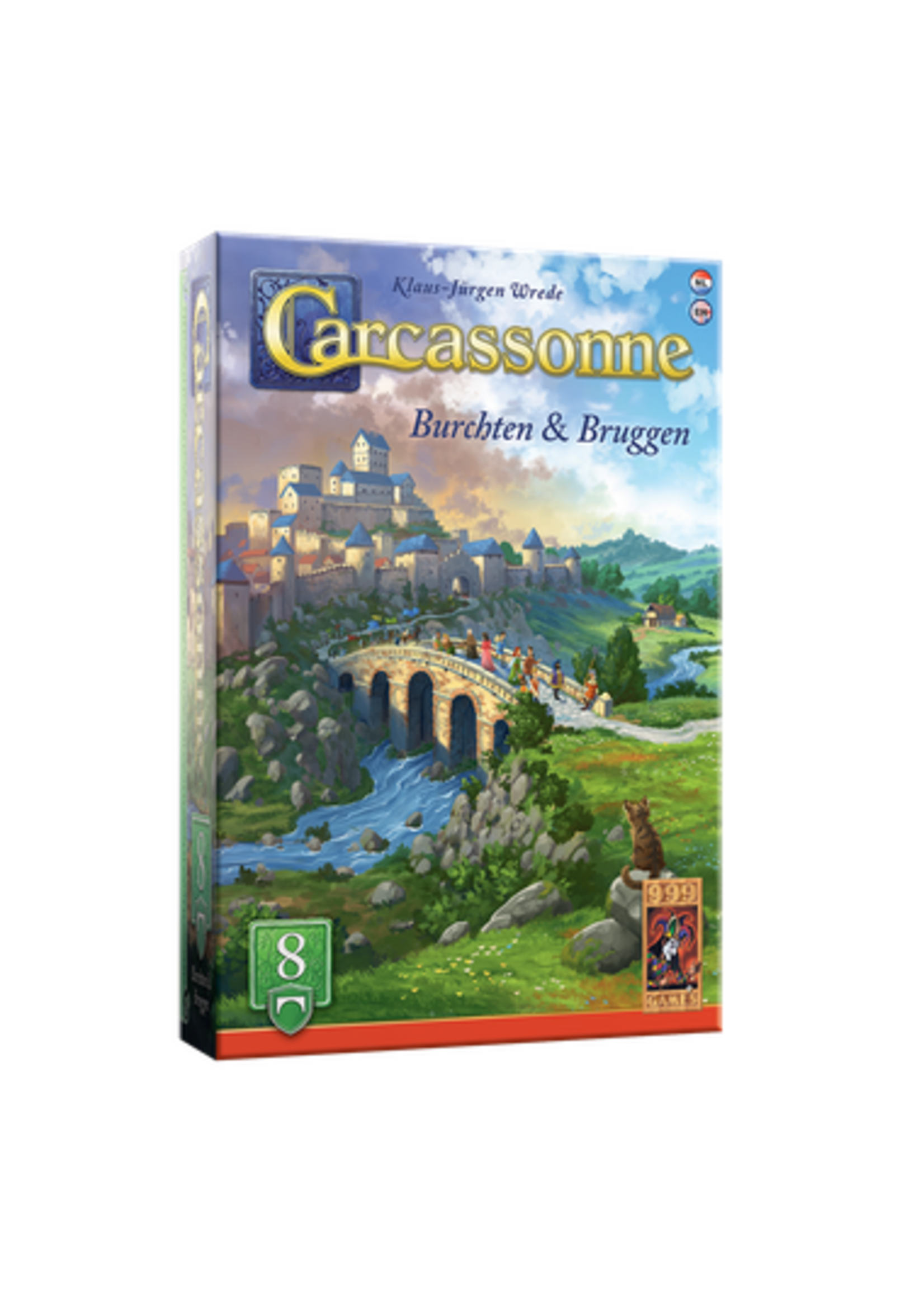 999 Games 999 Games Carcassonne: Burchten & Bruggen Uitbreiding 8