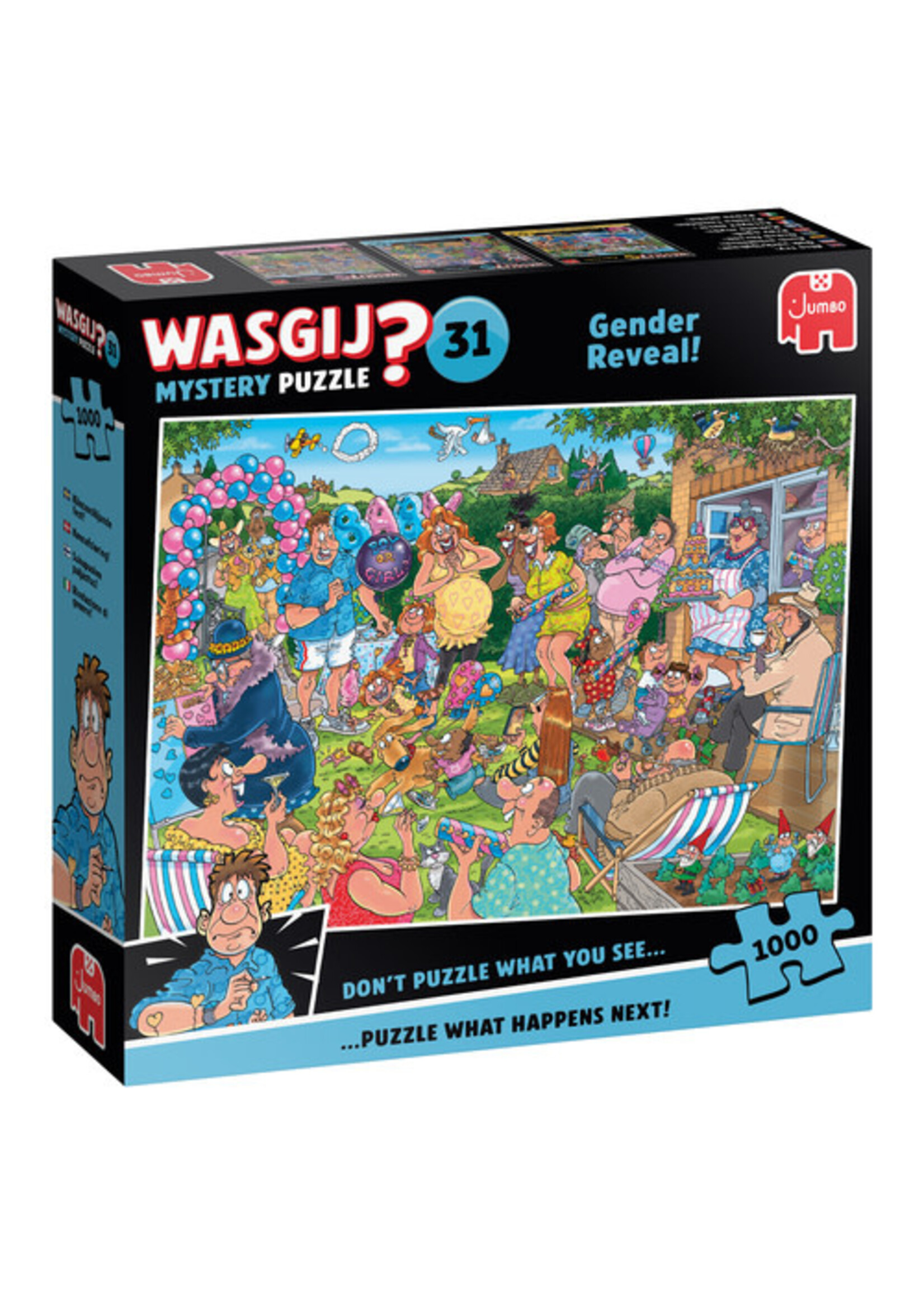 Jumbo Wasgij Mystery 31 – Gender Reveal! (1000 stukjes)