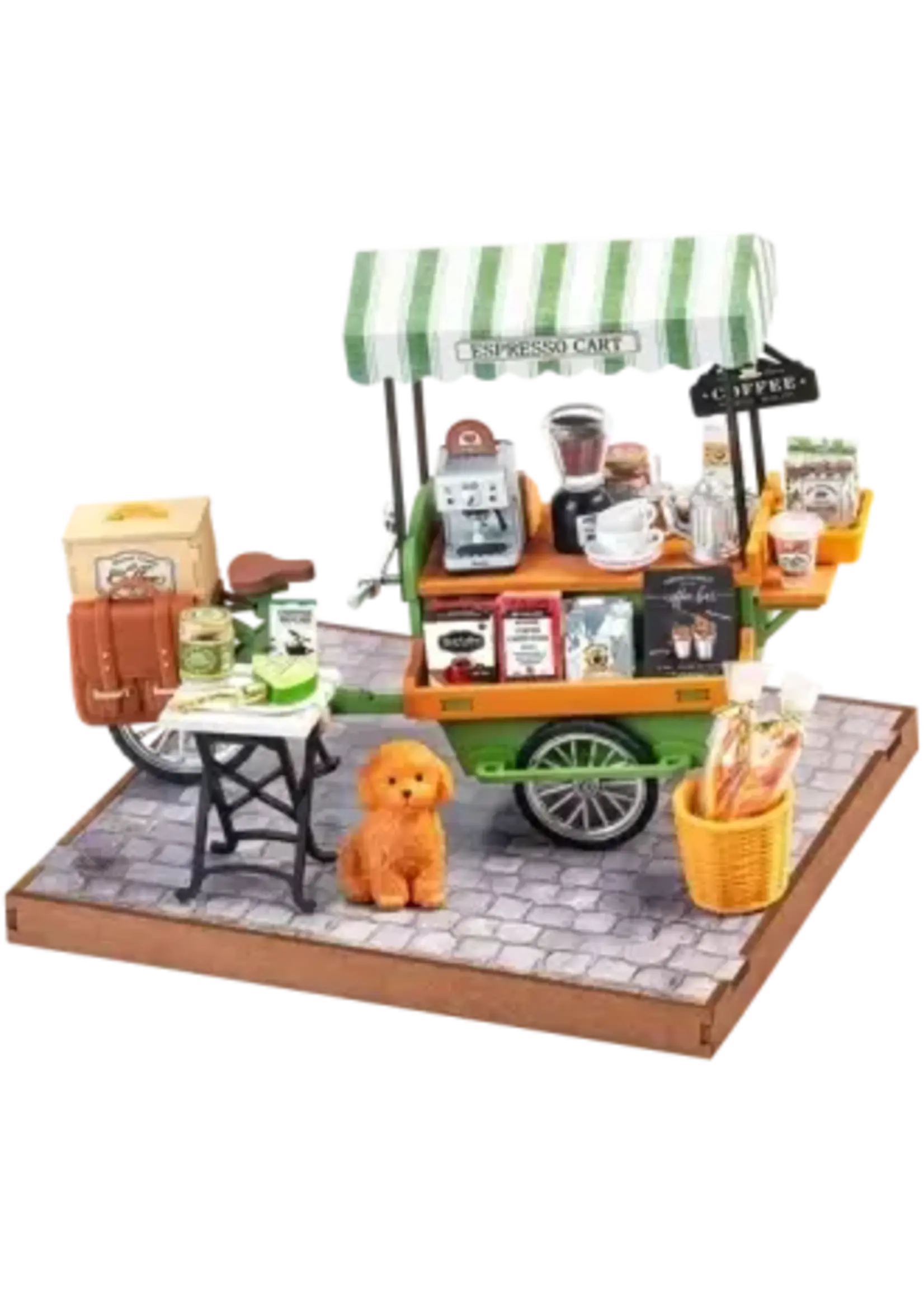 Rolife Rolife Travel street Aromatic Coffe Cart