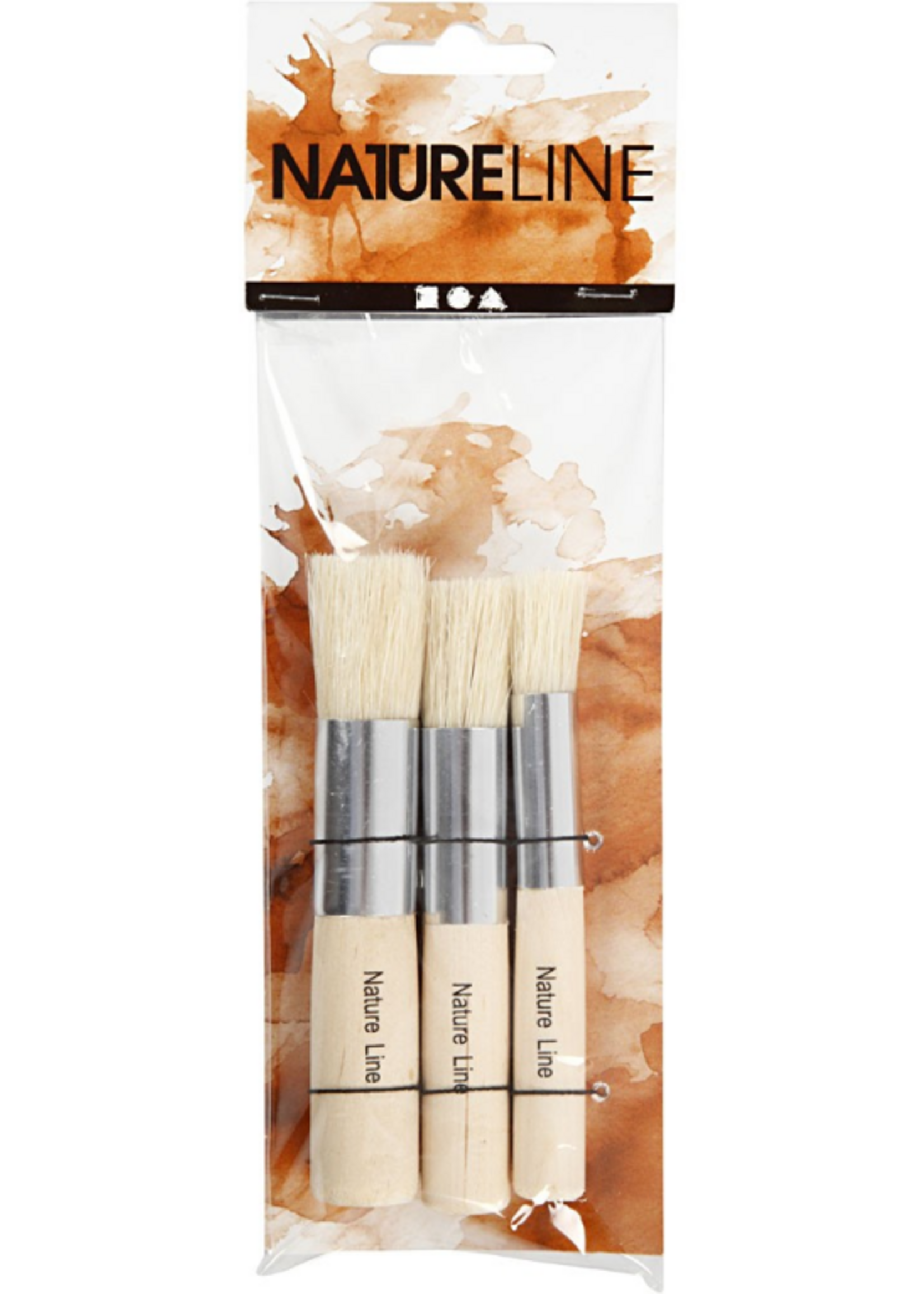 CChobby CC Nature Line Tamponeerkwasten Set 3 stuks