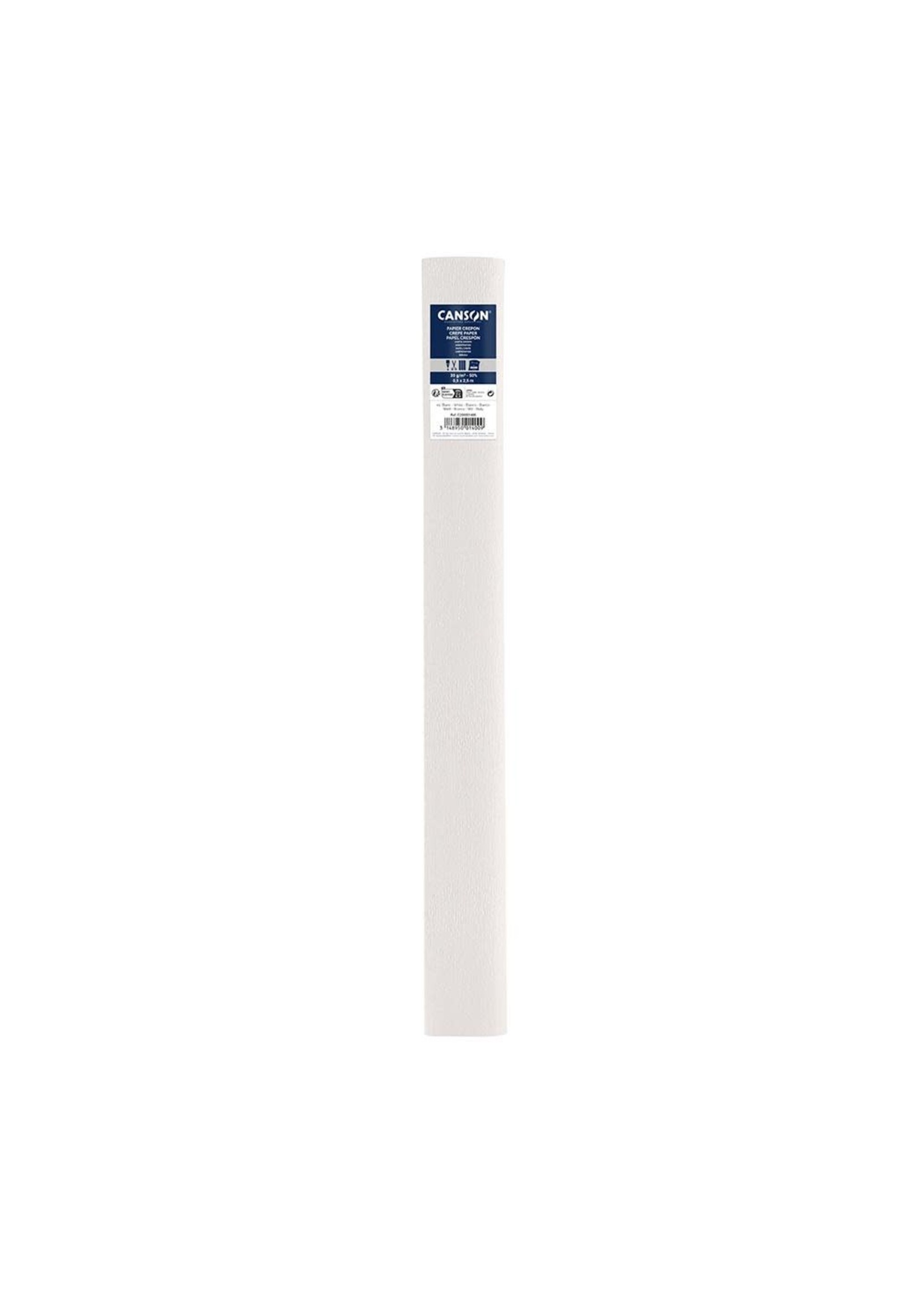 canson RL Cancrep Crepepapier STD 50x250 30 gram white