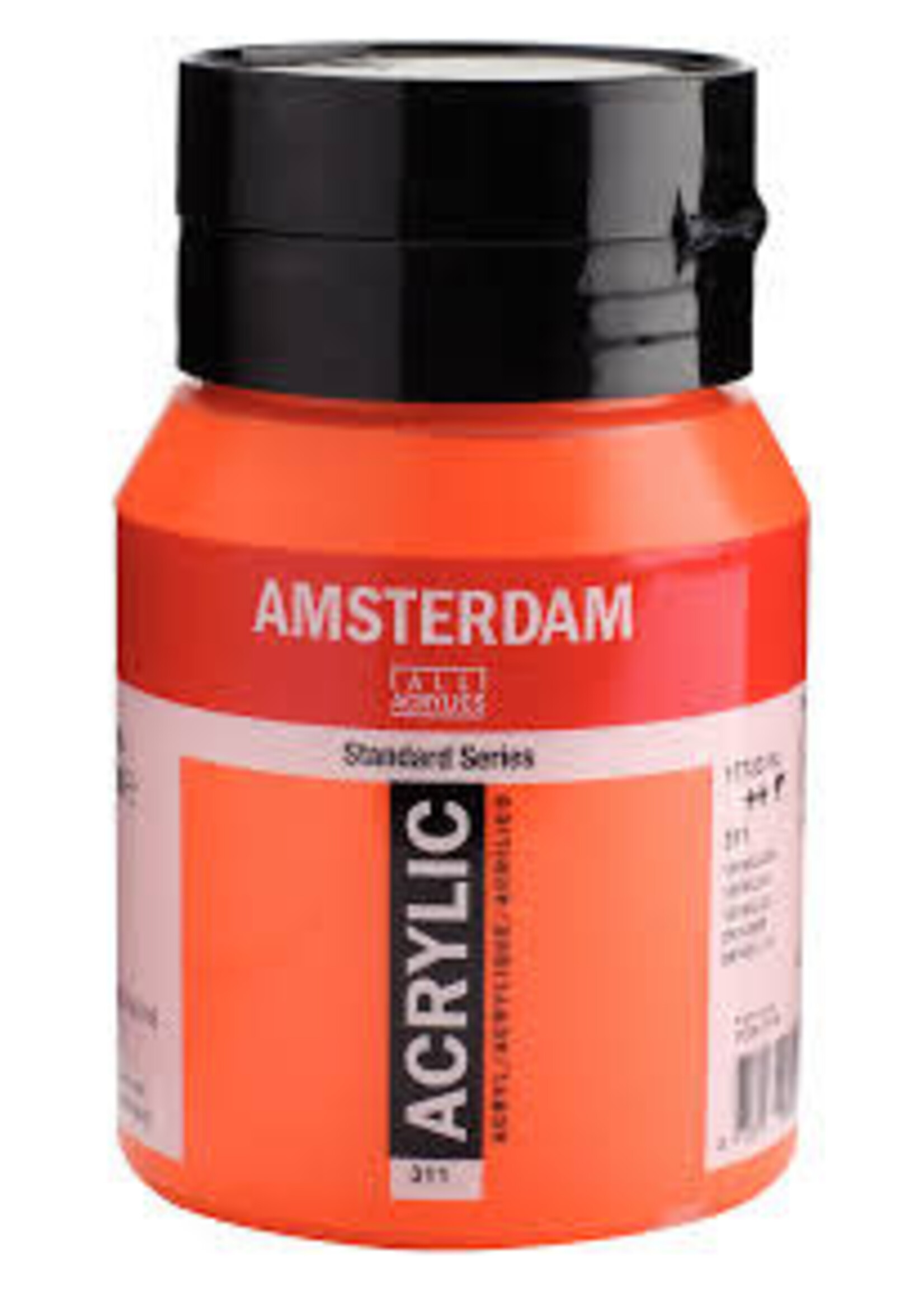 Talens Amsterdam Amsterdam Standard Series Acrylverf Pot 500 ml Vermiljoen 311