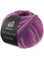 Lana Grossa Lana Grossa Woolycell Freddo 6047 Roodviolet/Lavendel/Donkerviolet/Fuchsia/Donkergrijs/Roze