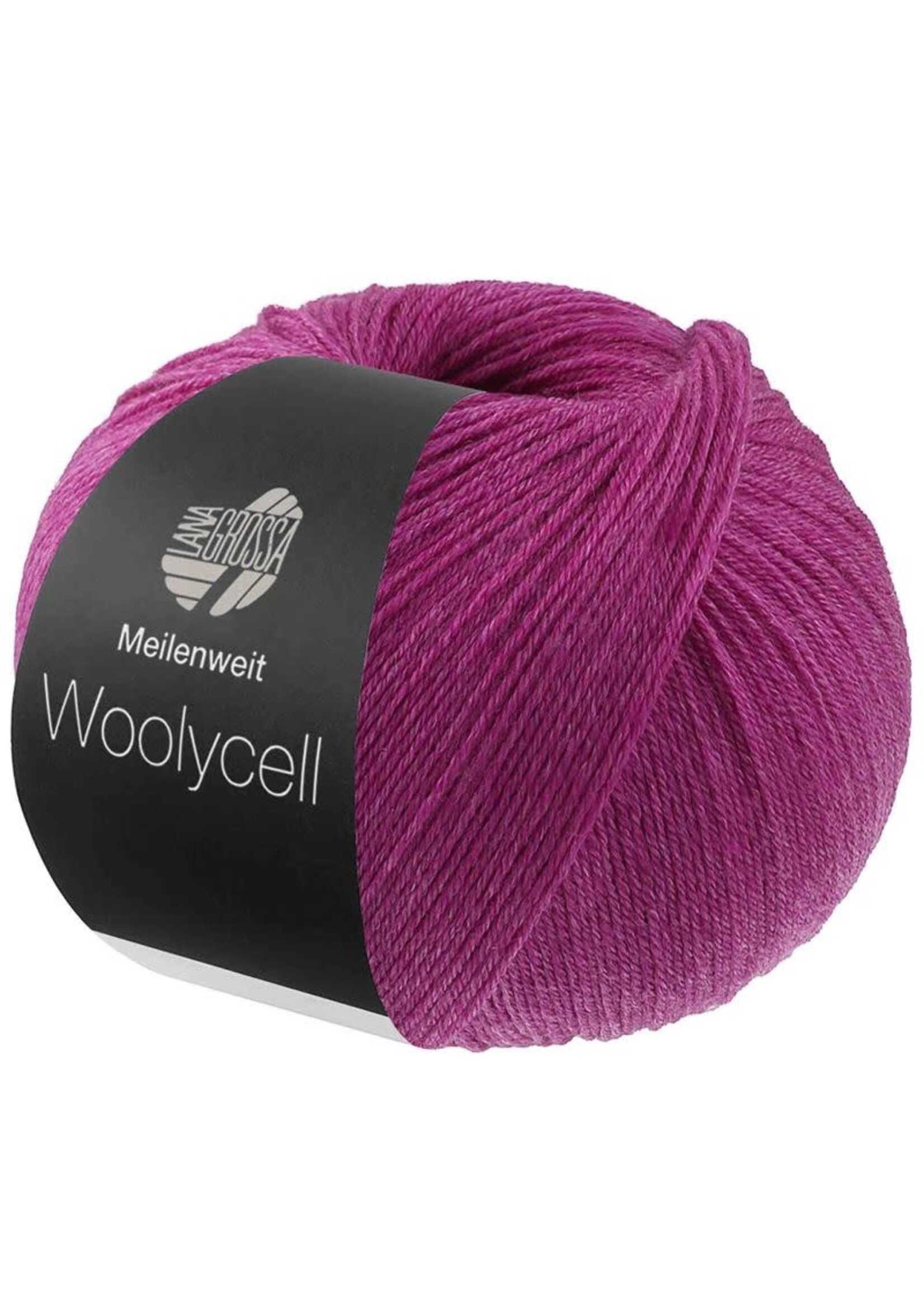 Lana Grossa Lana Grossa Meilenweit 100 Woolycell Garen 11 Fuchsia
