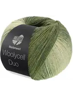 Lana Grossa Lana Grossa Woolycell Duo 6008 Olijf-/Grijsgroen/Grijsbeige